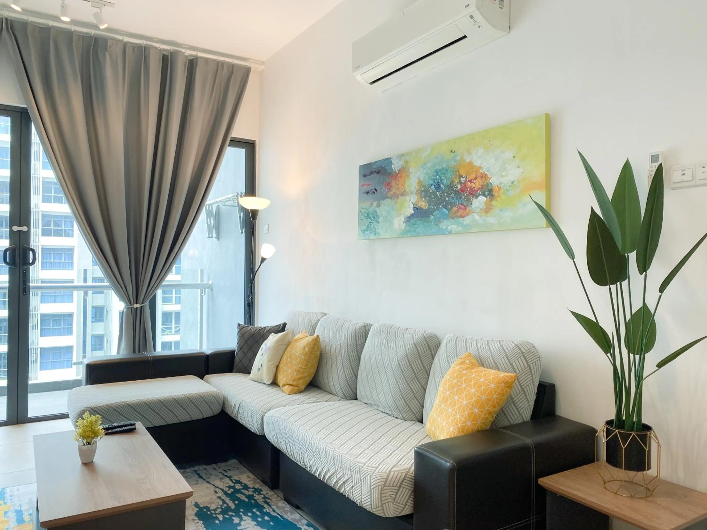 Living room in Atlantis Residences Melaka by BetaStay