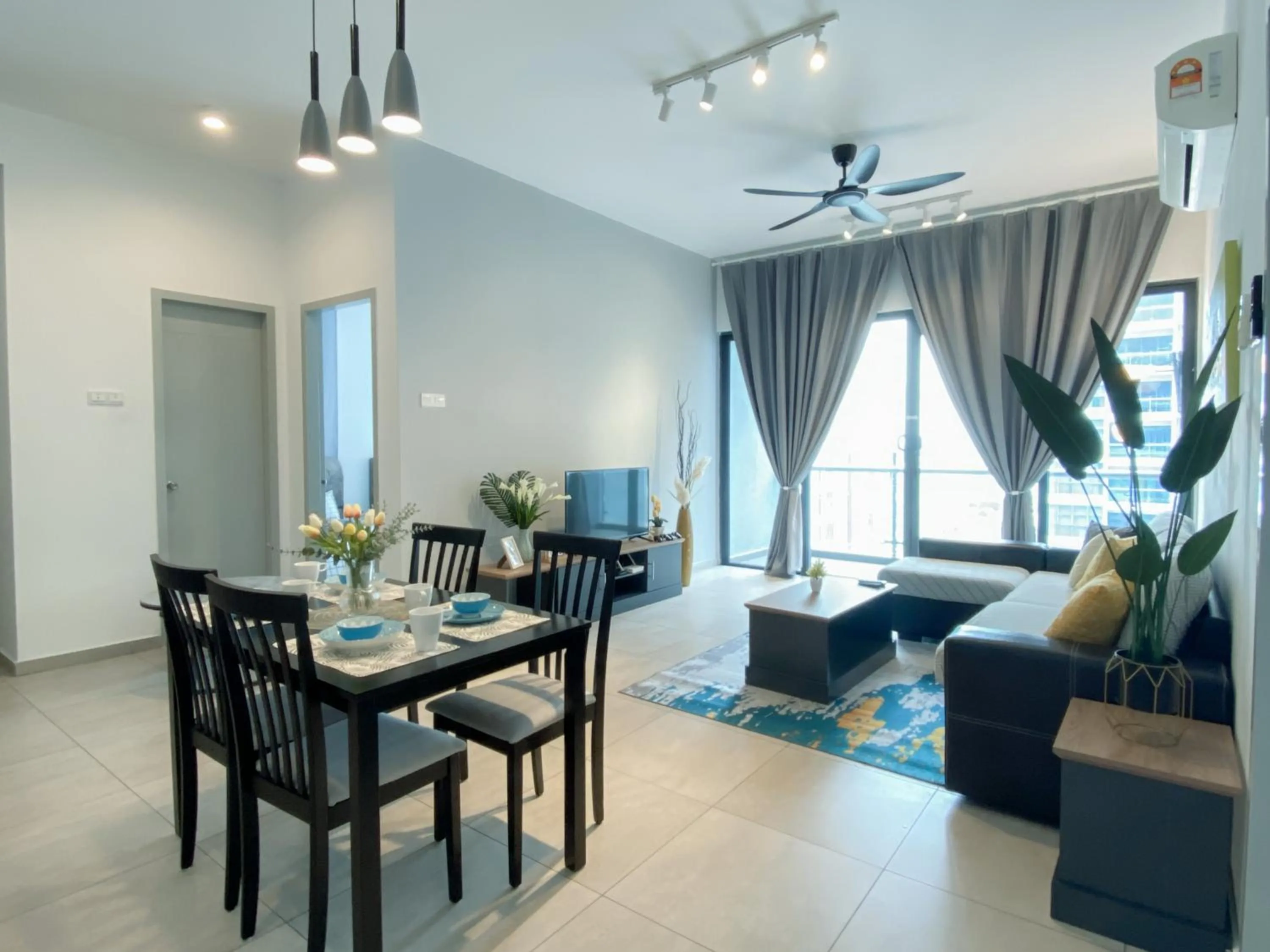 Dining area in Atlantis Residences Melaka by BetaStay