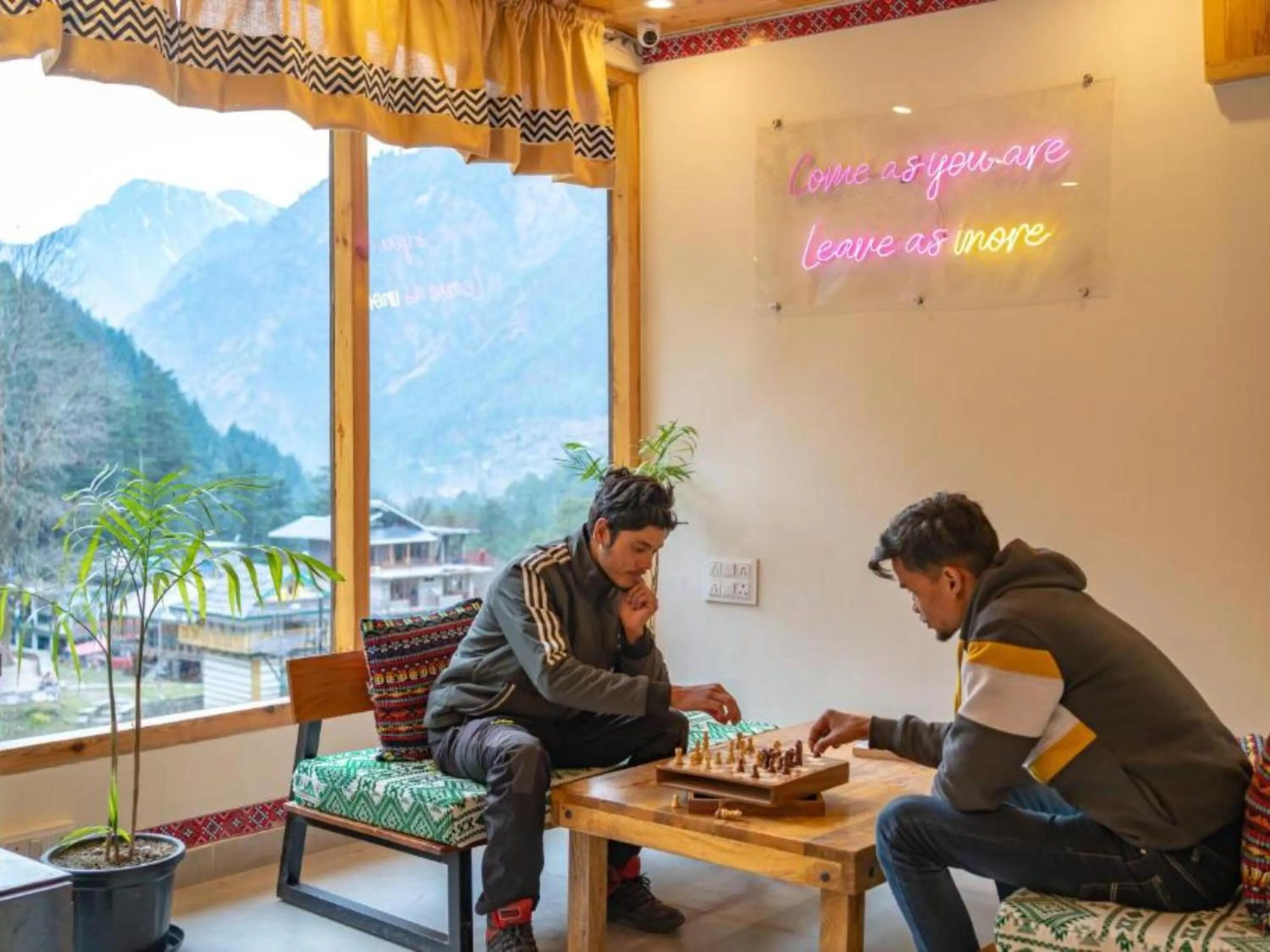People in The Hosteller Kasol, Parvati Valley
