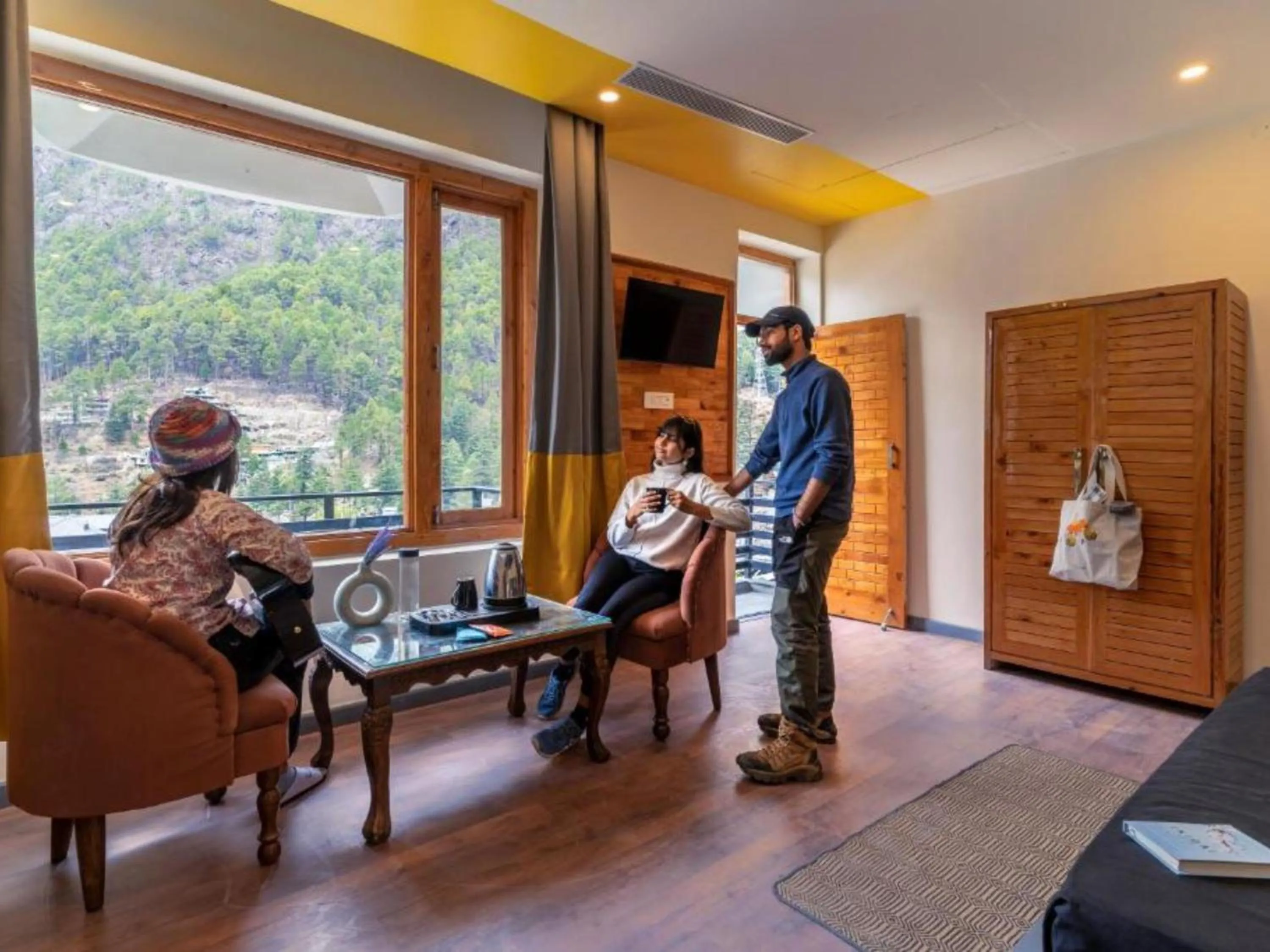 People in The Hosteller Kasol, Parvati Valley