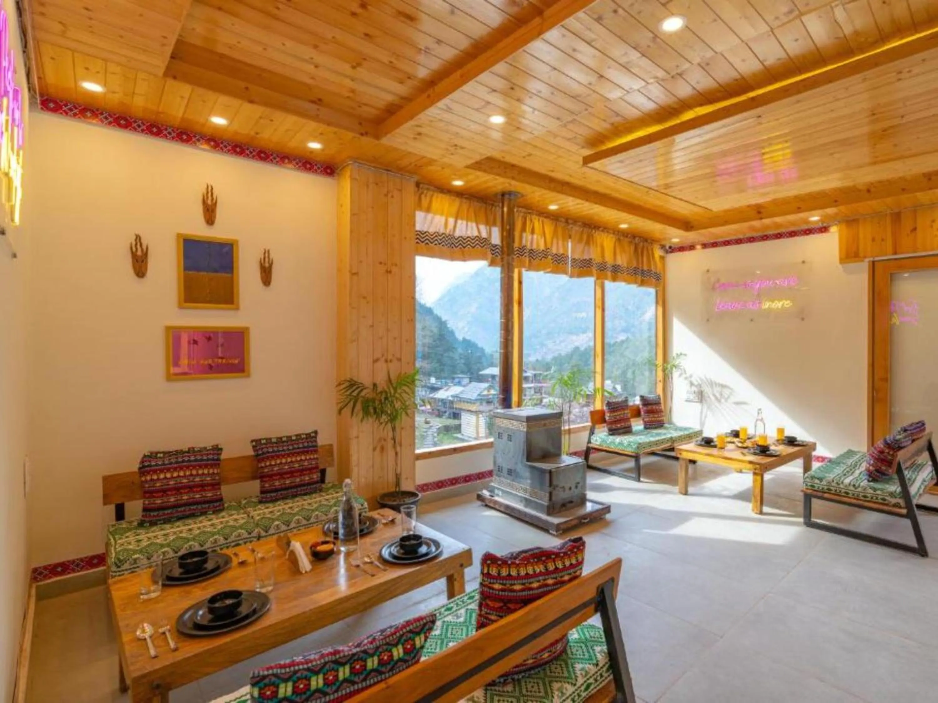 Natural landscape in The Hosteller Kasol, Parvati Valley