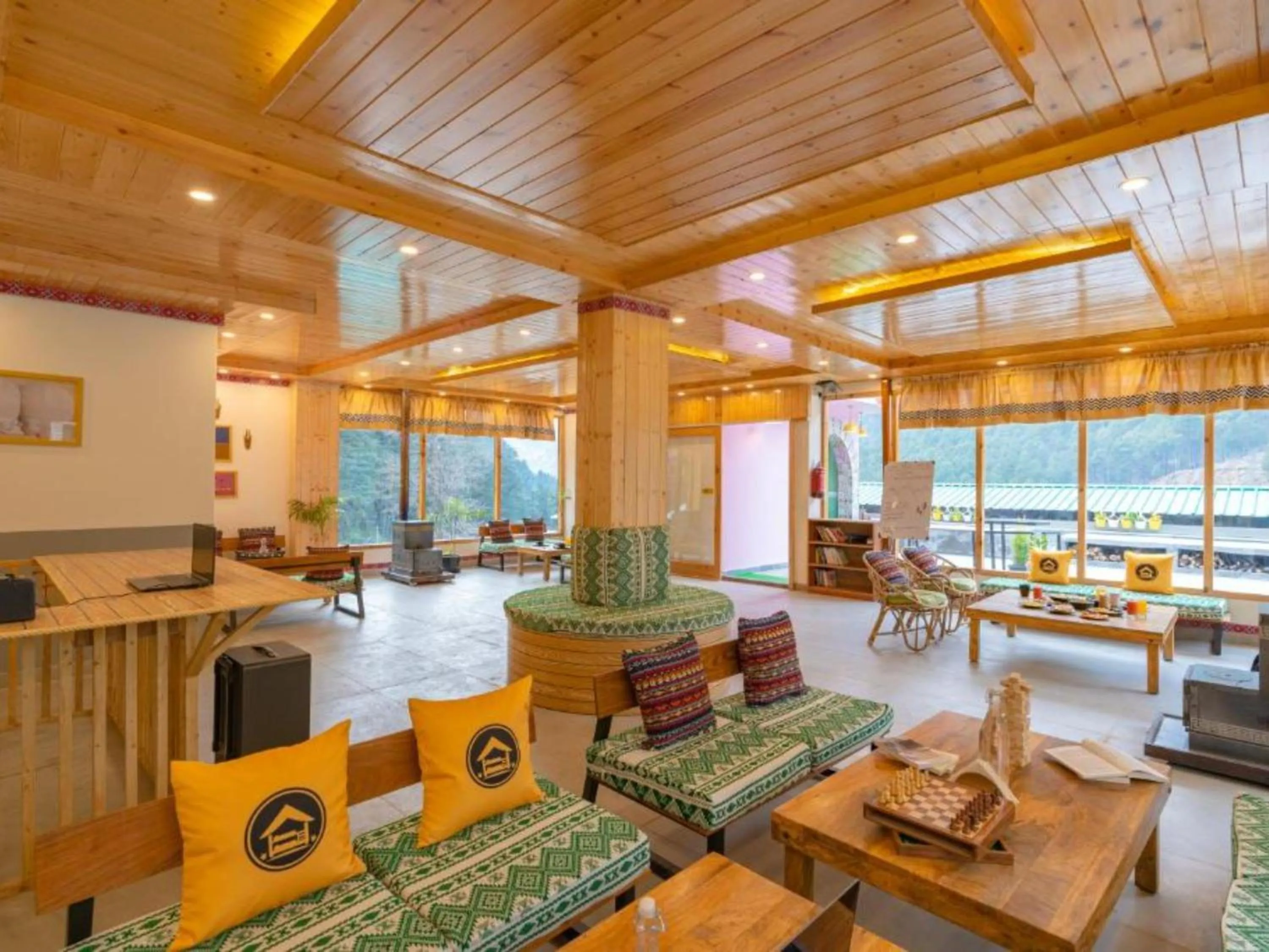 Natural landscape in The Hosteller Kasol, Parvati Valley