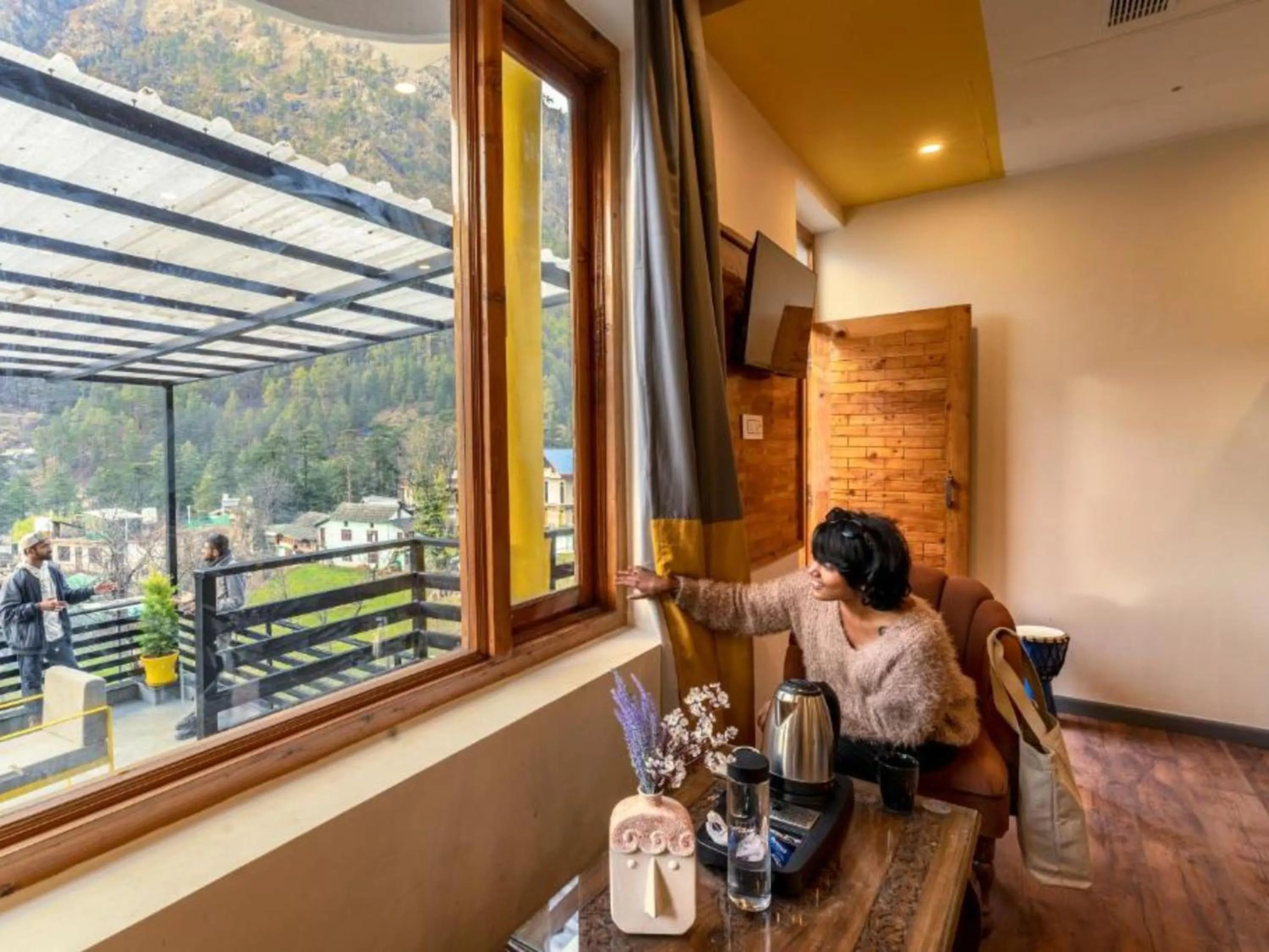 People in The Hosteller Kasol, Parvati Valley