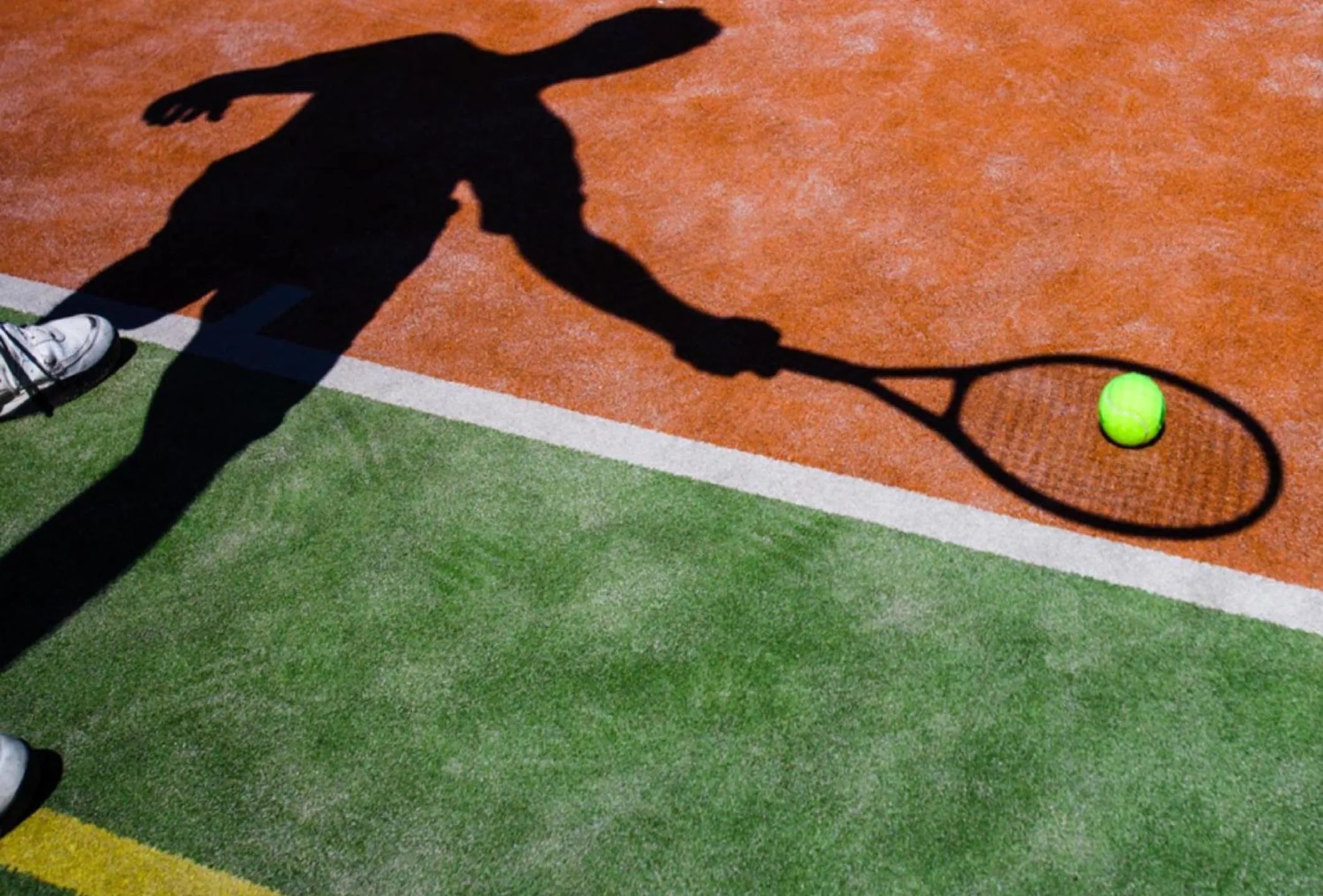 Tennis court in Porto Elounda Golf & Spa Resort, Six Senses Spa