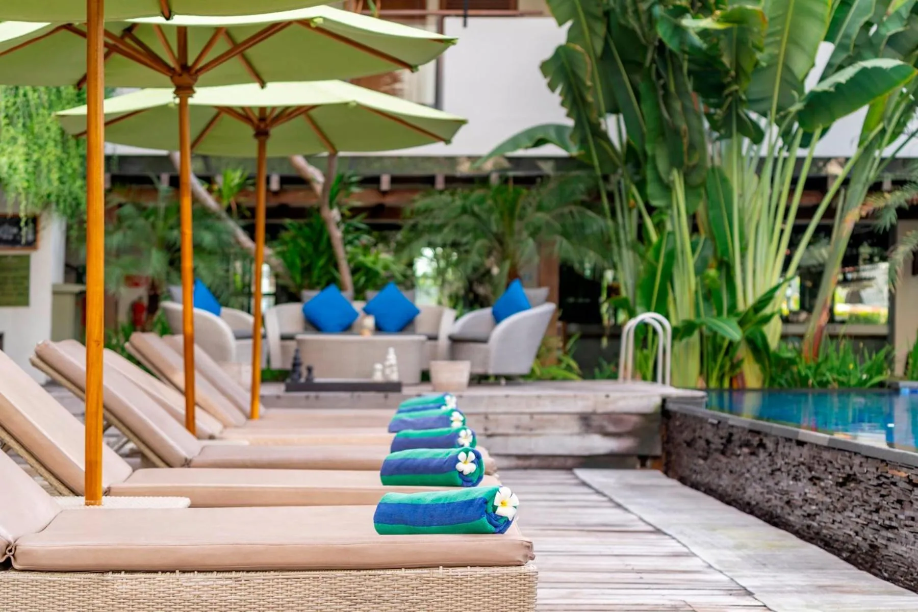 Balcony/Terrace in Duaraloka Sanur