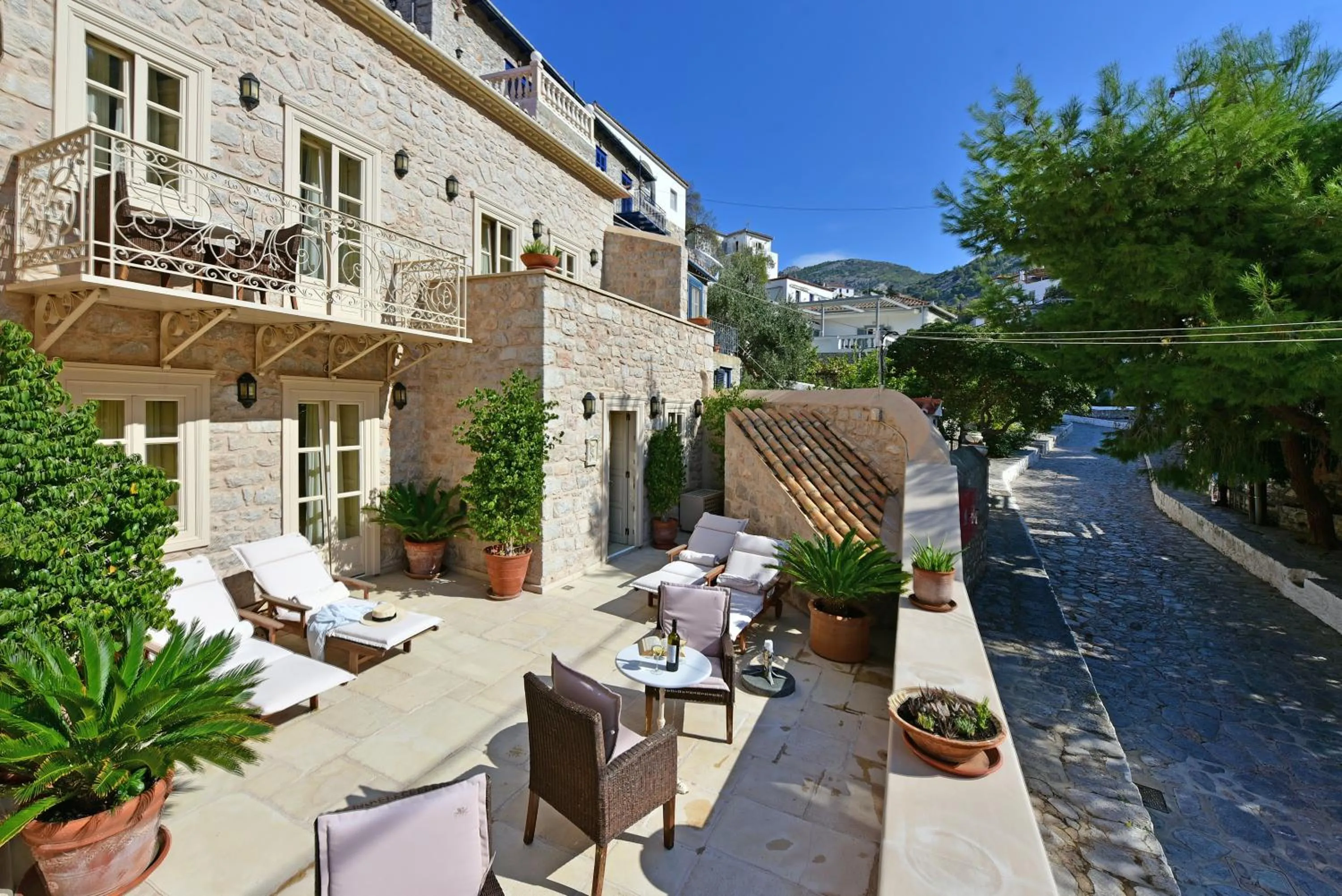 Balcony/Terrace in Angelica Traditional Boutique Hotel