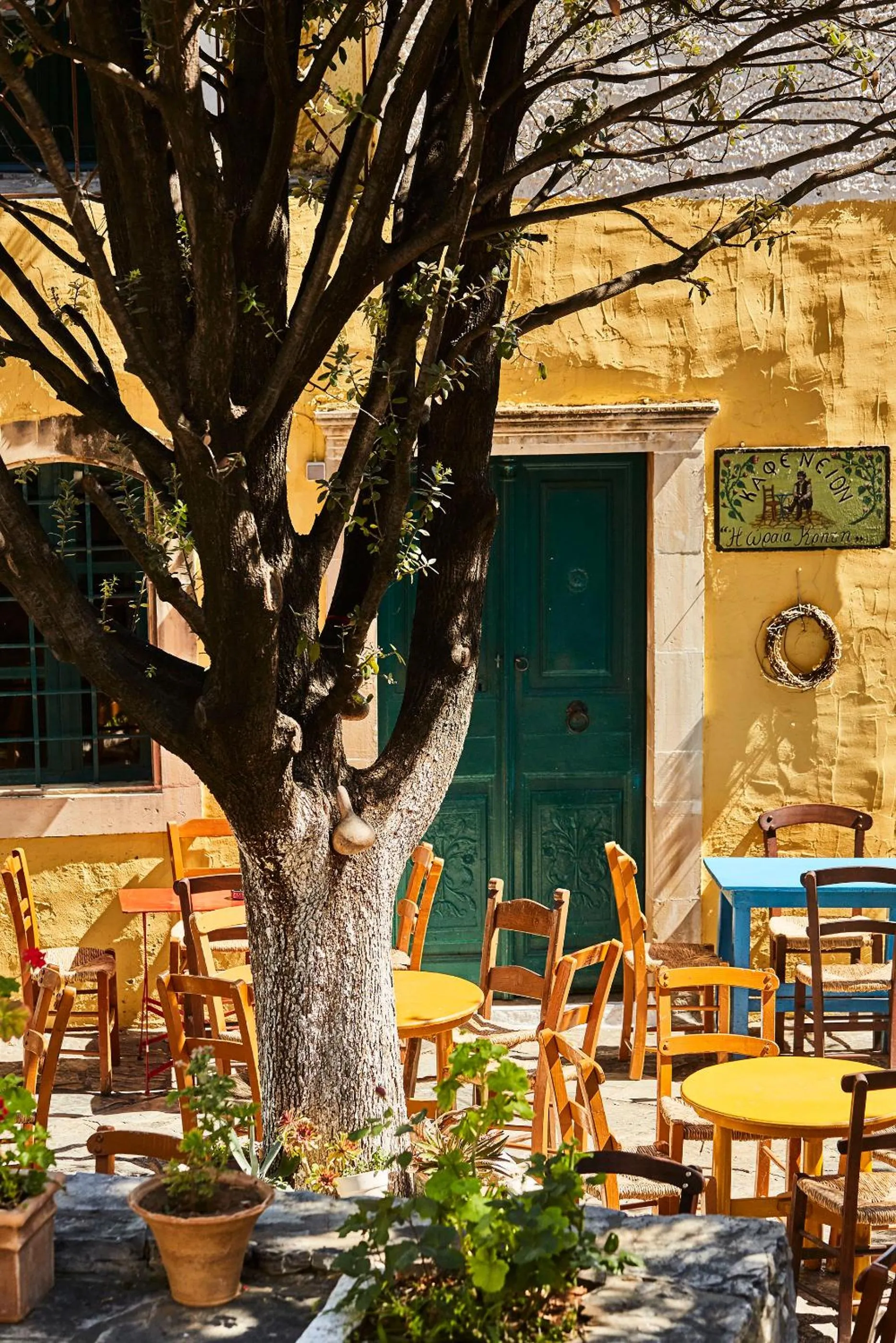 Property building in Arolithos Traditional Village Hotel