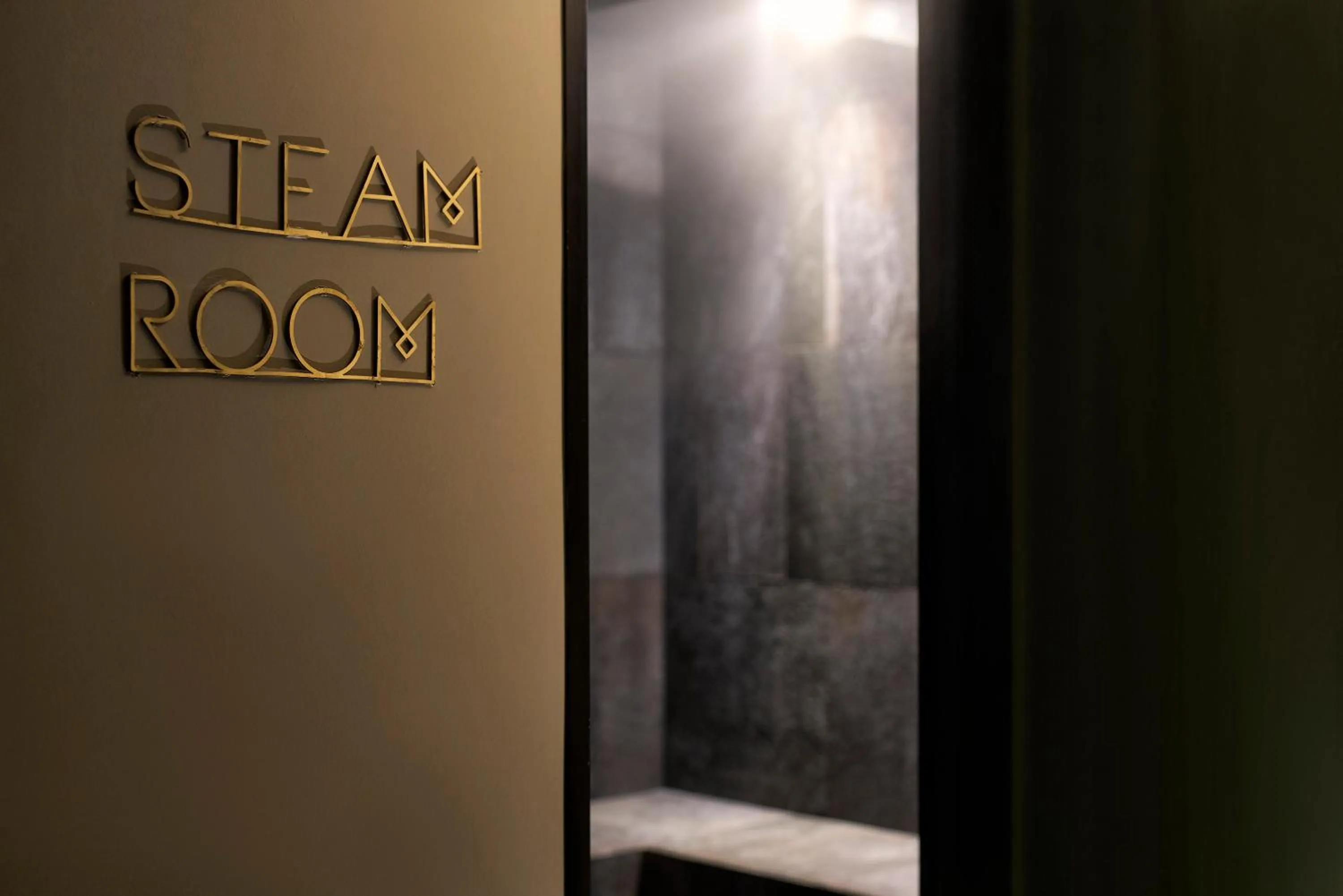 Steam room in Doryssa Theorem Hotel