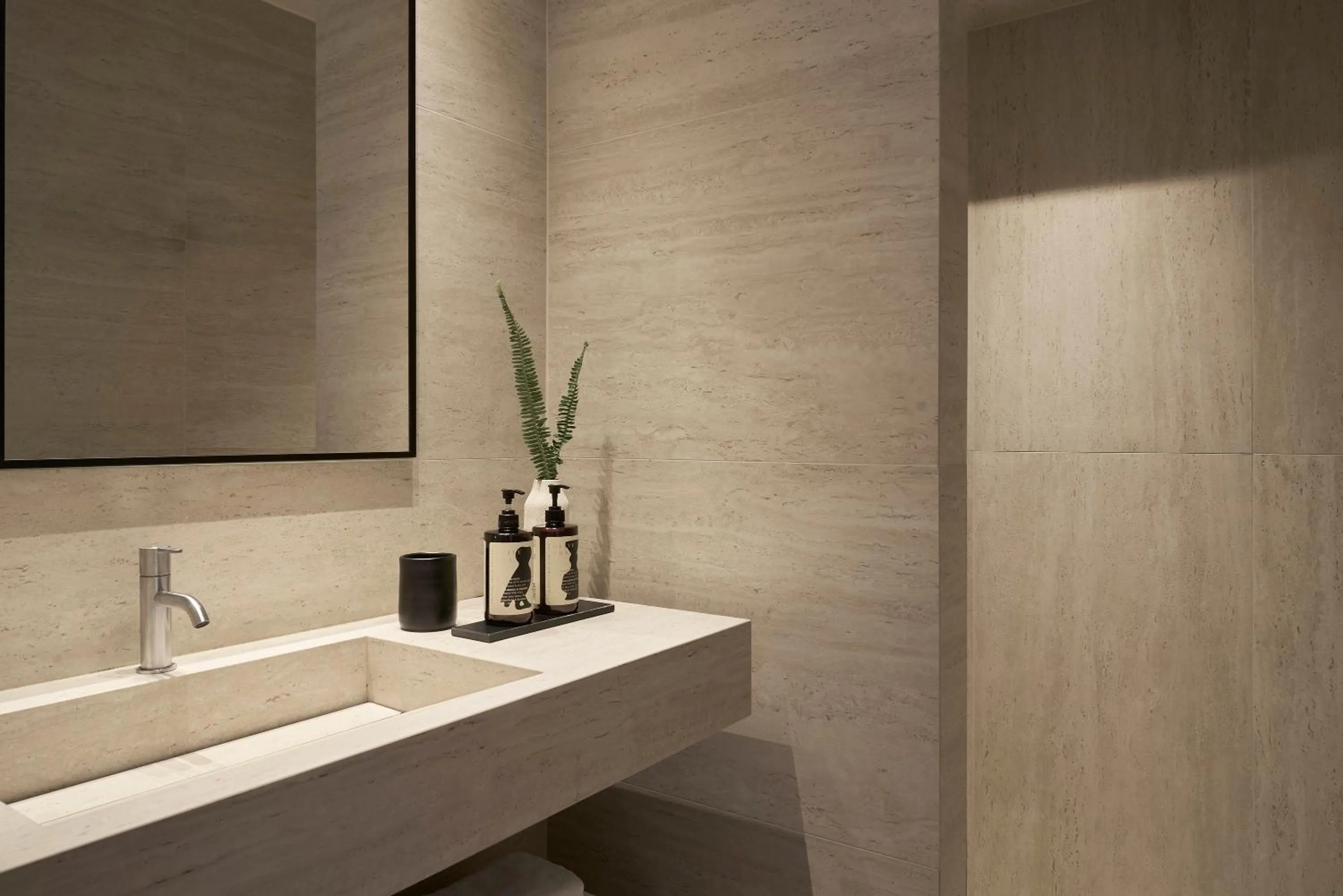 Bathroom in Doryssa Theorem Hotel