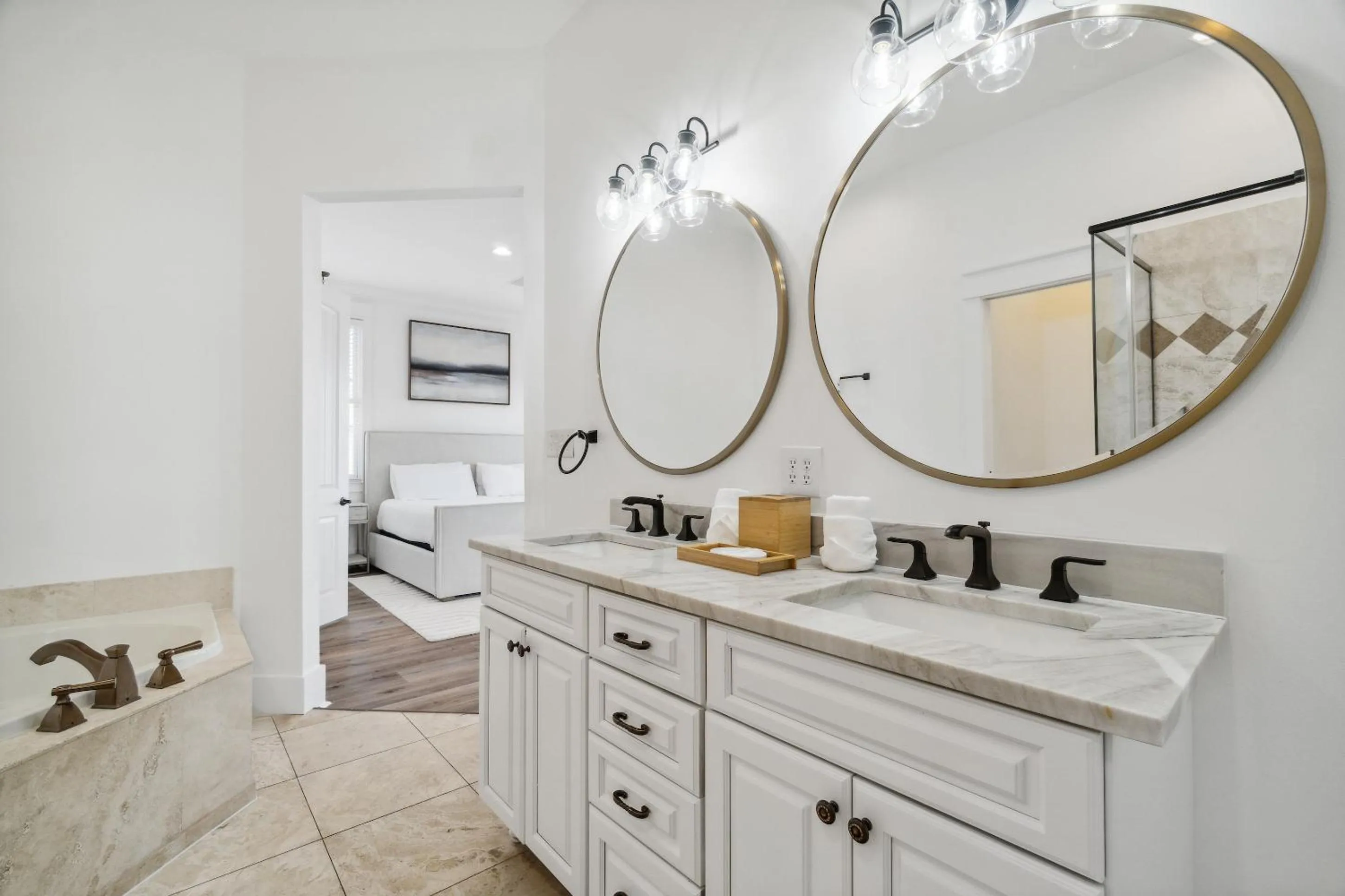 Bathroom in Destin Beach House - Gulf Star by Panhandle Getaways