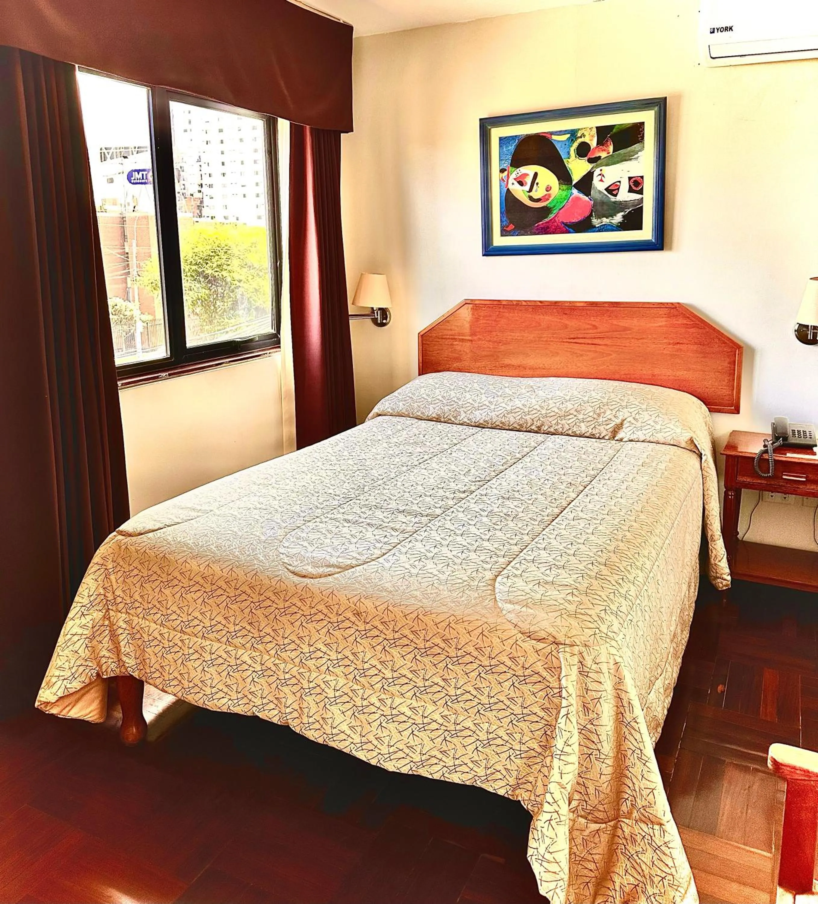 Bed in HOTEL SAN ANDRES ***