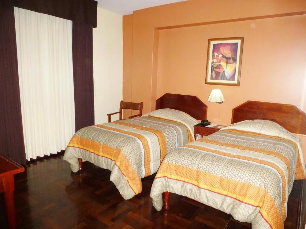 Bed in HOTEL SAN ANDRES ***