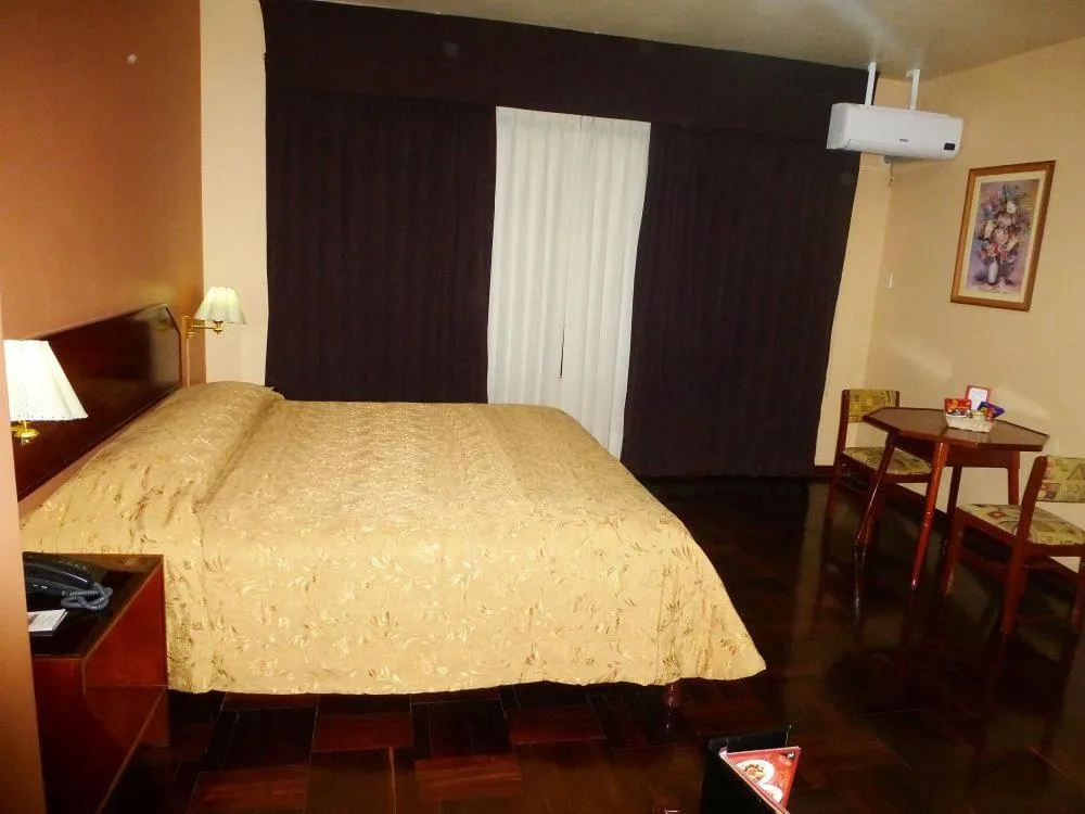 Bed in HOTEL SAN ANDRES ***