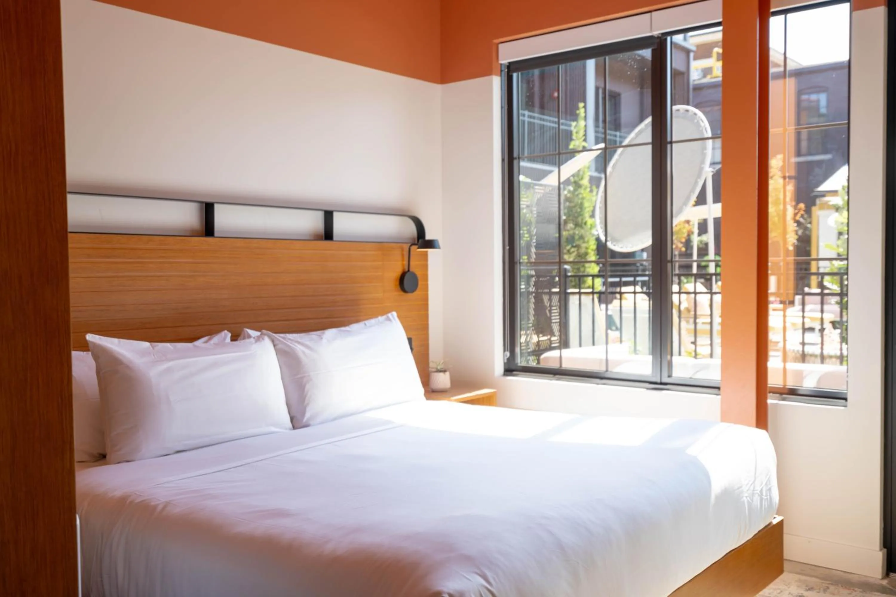 Bed in The Myriad Hotel Louisville, Tapestry Collection by Hilton