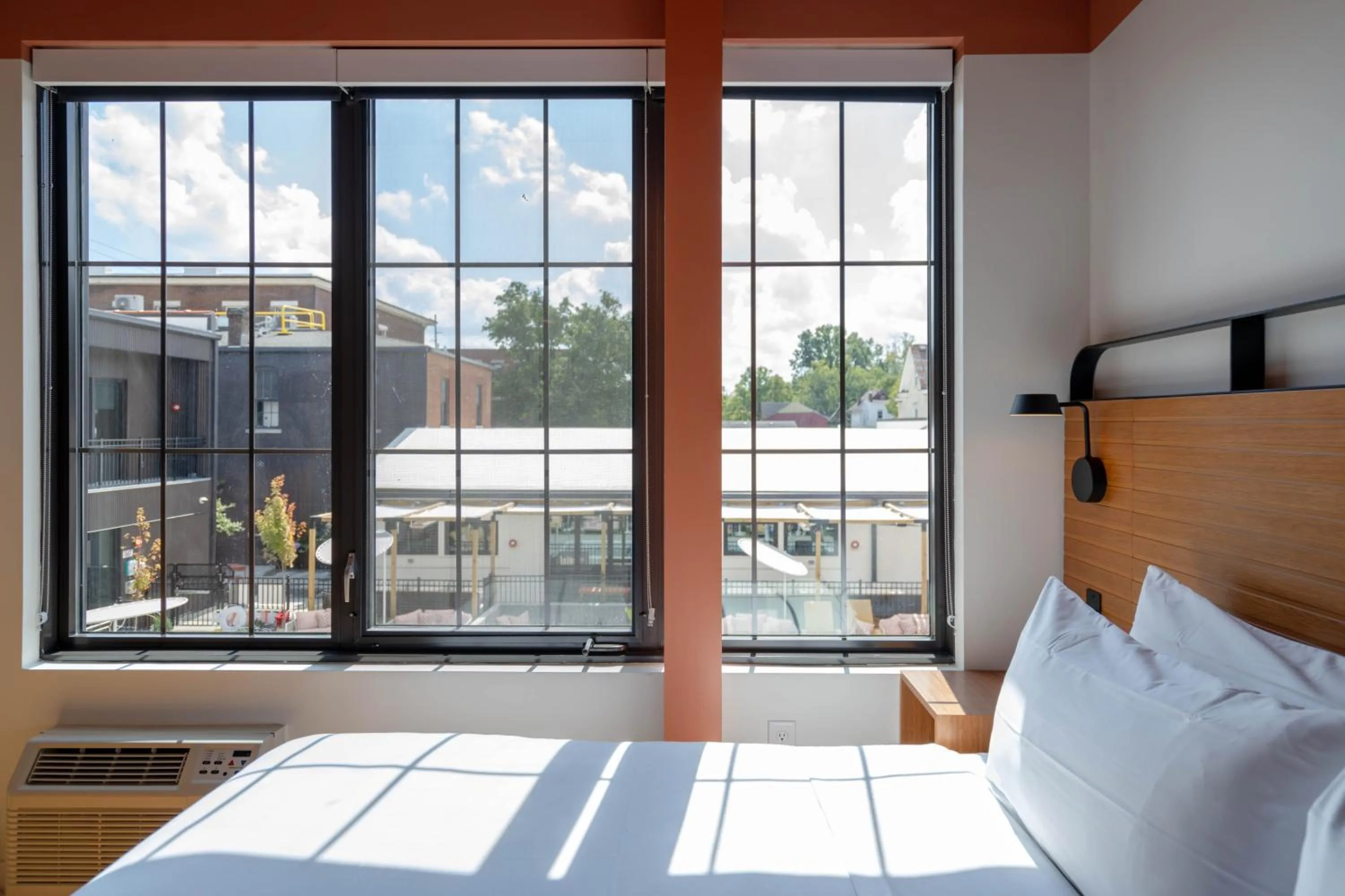 Bed in The Myriad Hotel Louisville, Tapestry Collection by Hilton