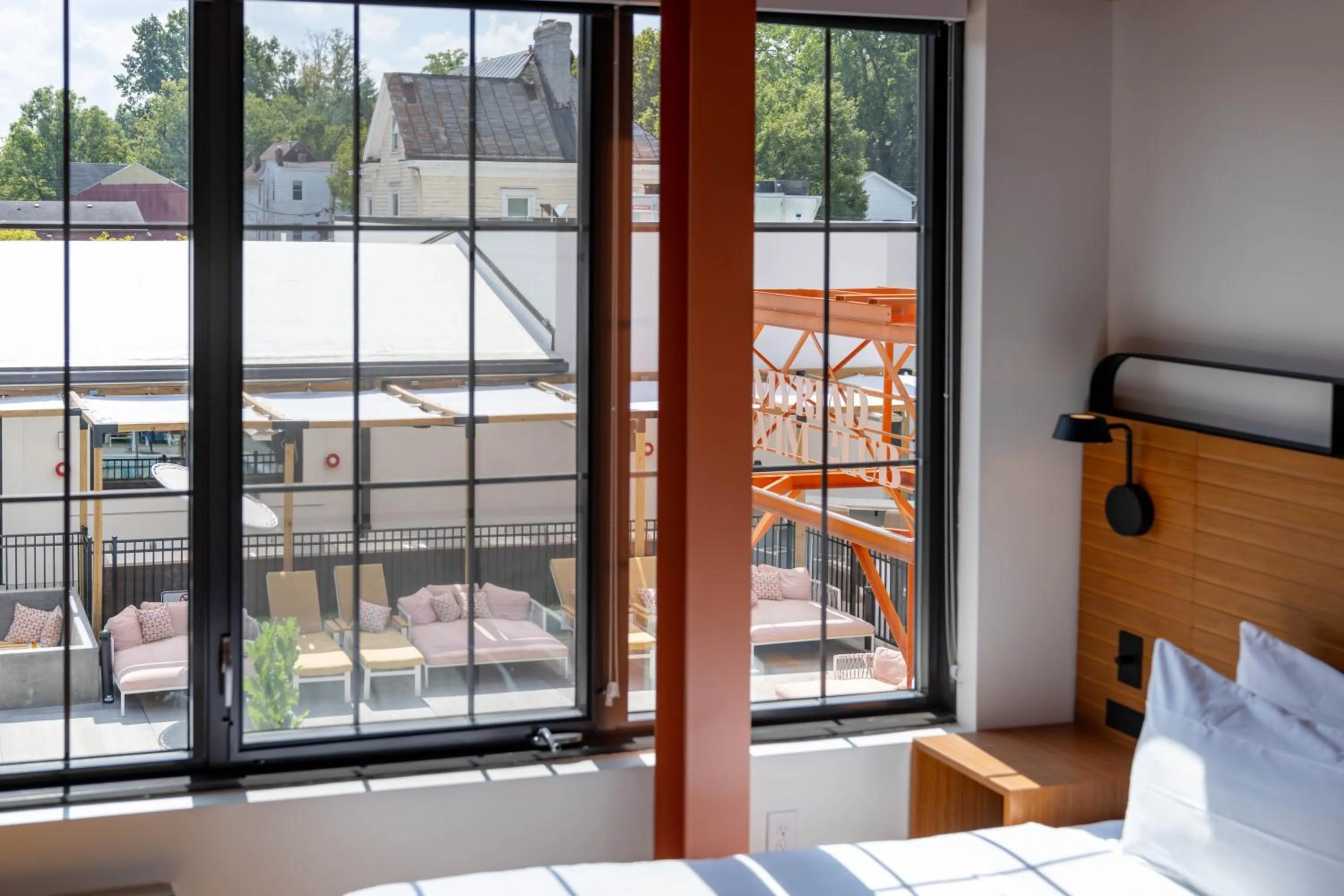 Bed in The Myriad Hotel Louisville, Tapestry Collection by Hilton