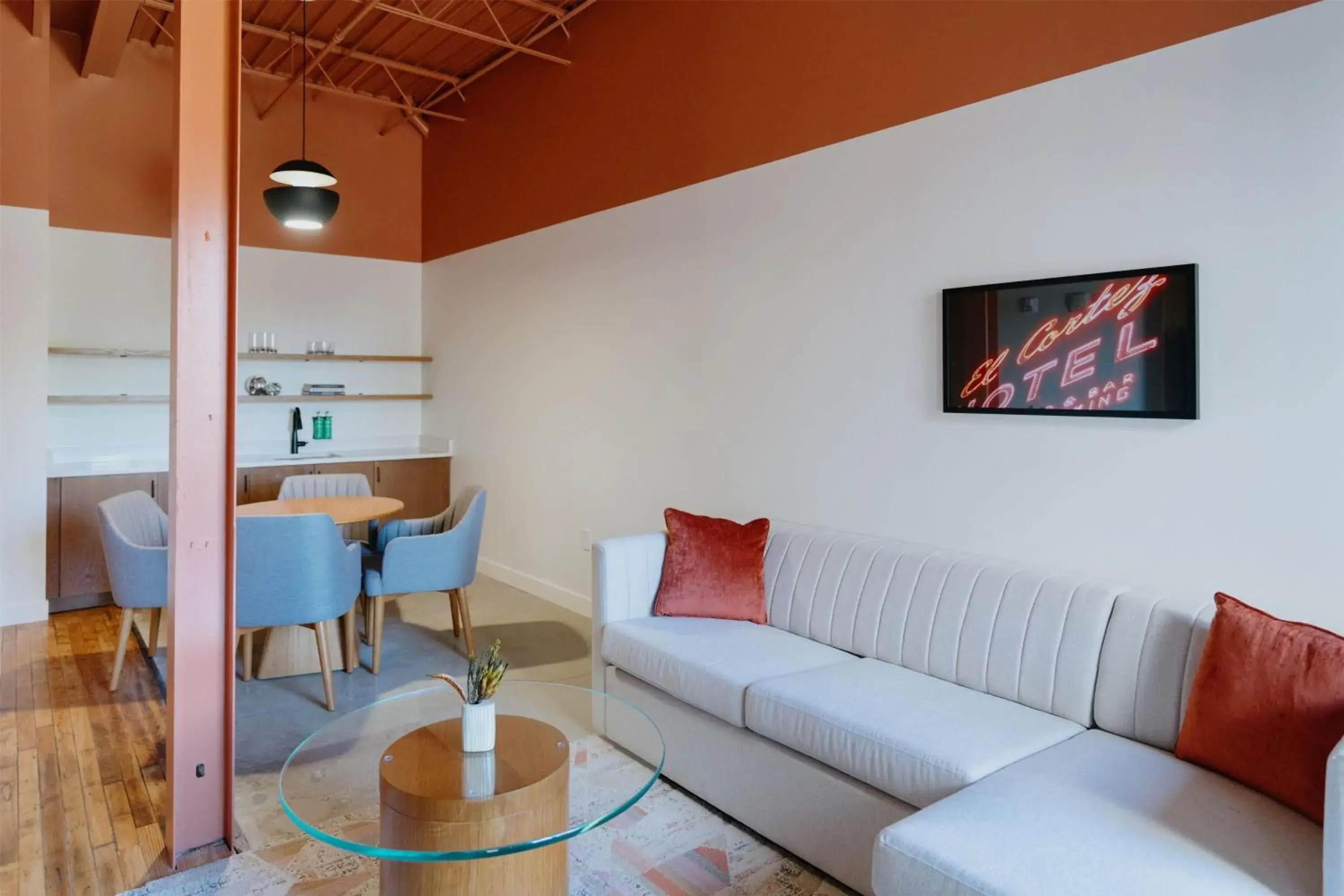 King Room with Balcony and Pool View in The Myriad Hotel Louisville, Tapestry Collection by Hilton King Room with Balcony and Pool View in The Myriad Hotel Louisville, Tapestry Collection by Hilton