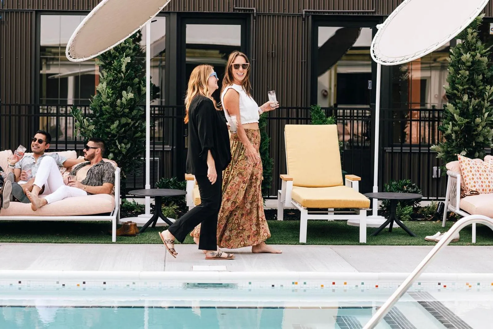 Swimming pool in The Myriad Hotel Louisville, Tapestry Collection by Hilton