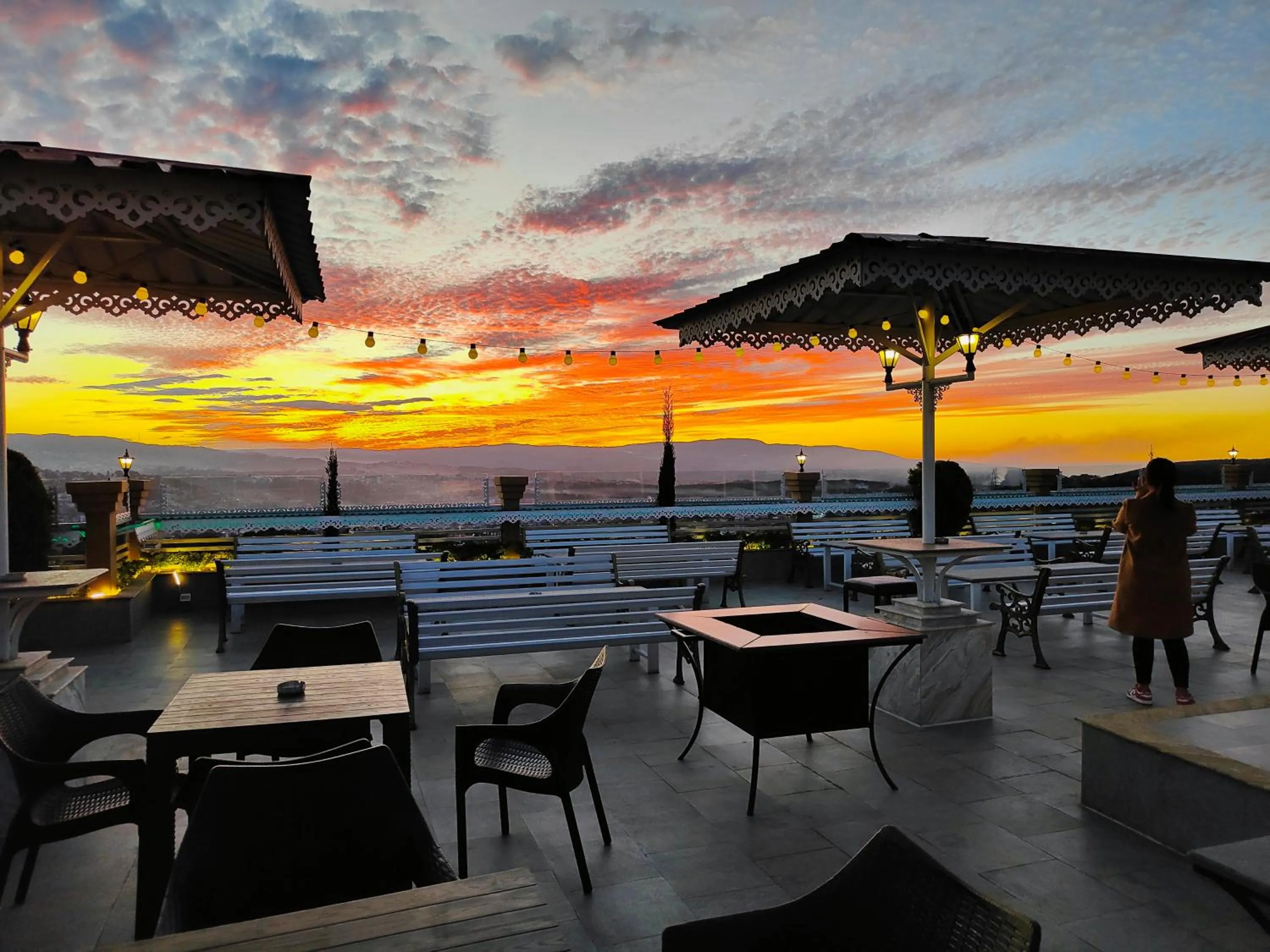 Balcony/Terrace in Hotel Acropolis
