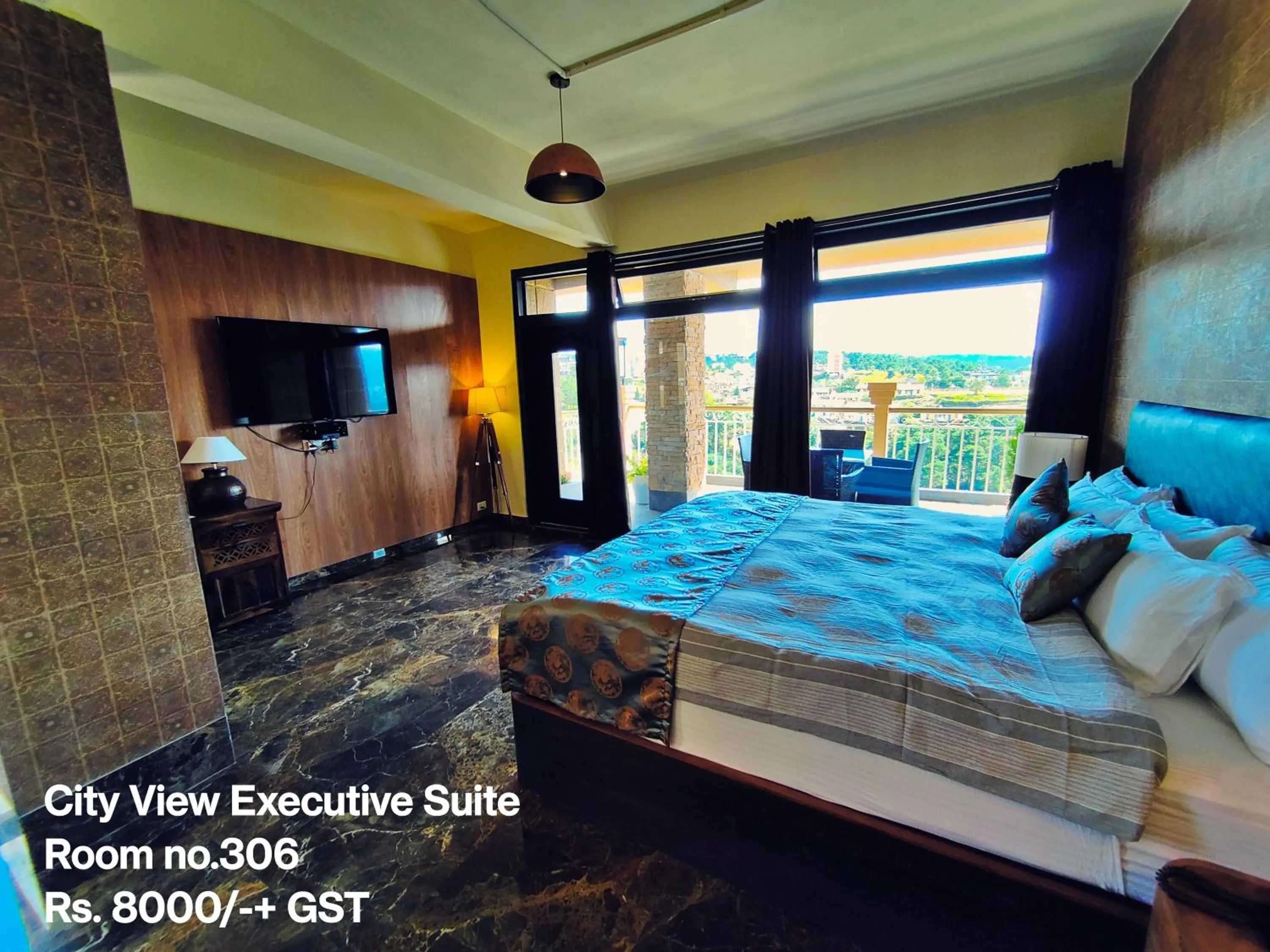 Bed in Hotel Acropolis