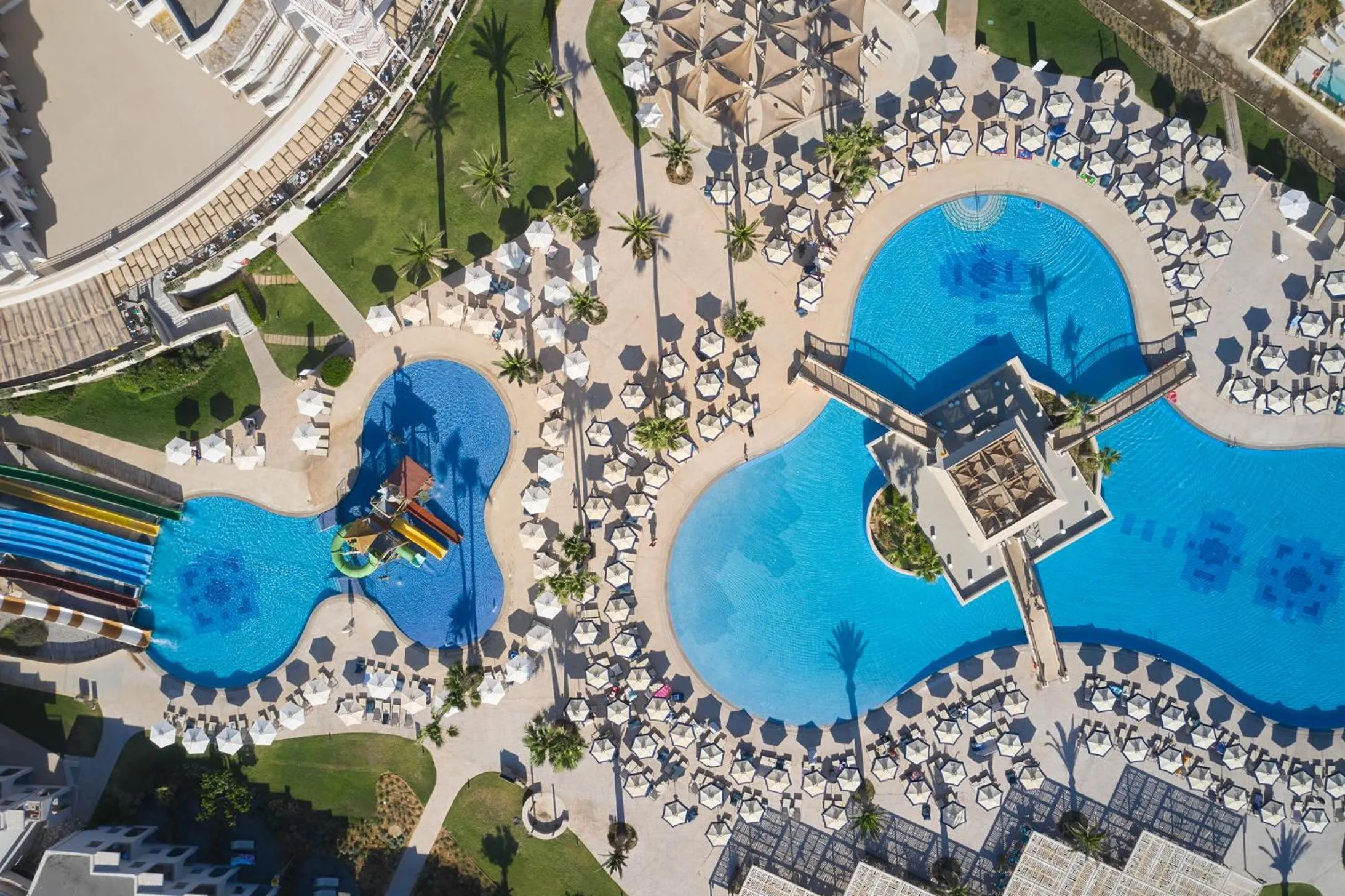 Bird's eye view in Atlantica Ocean Beach Resort