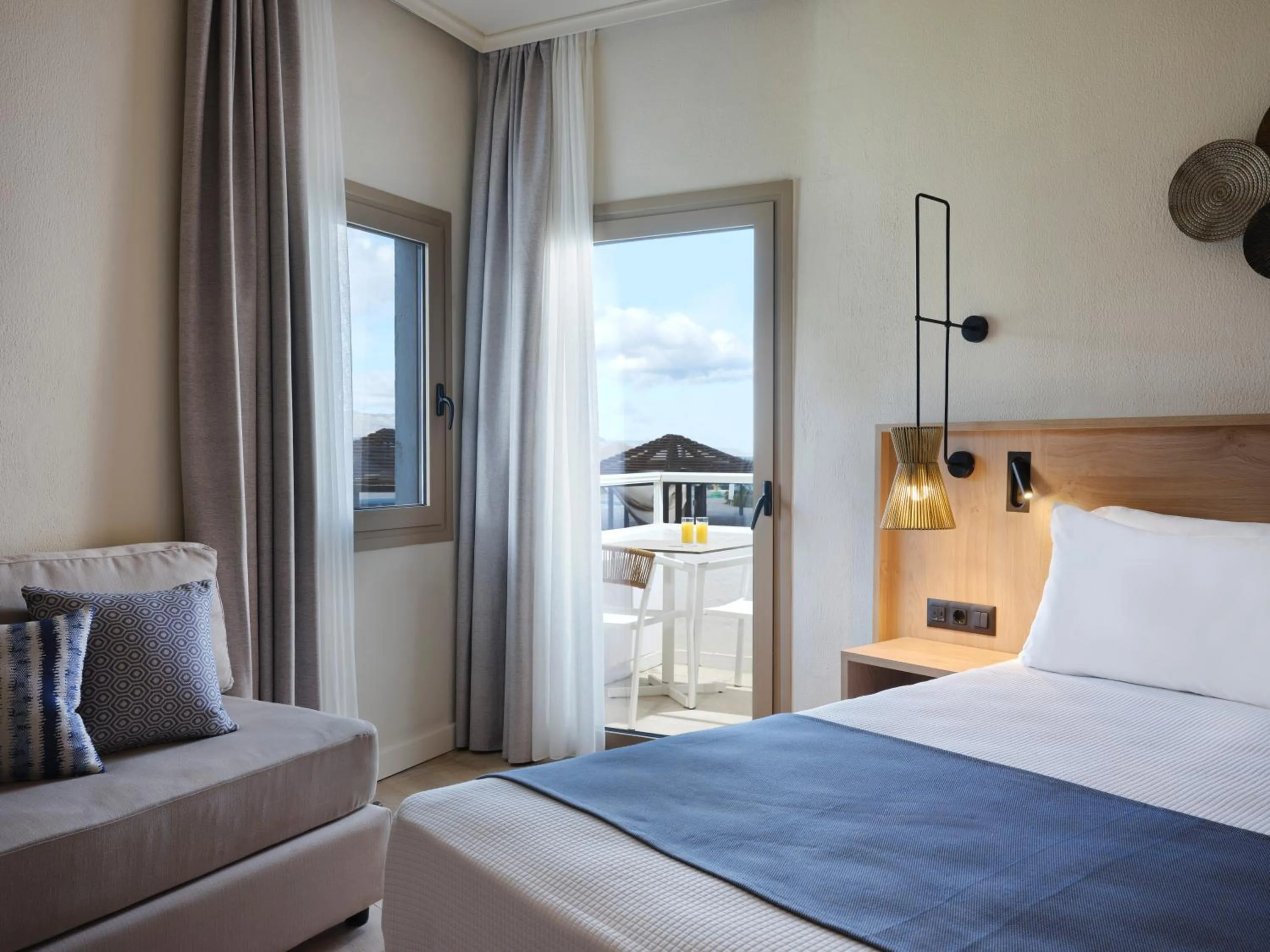 Bed in Atlantica Ocean Beach Resort