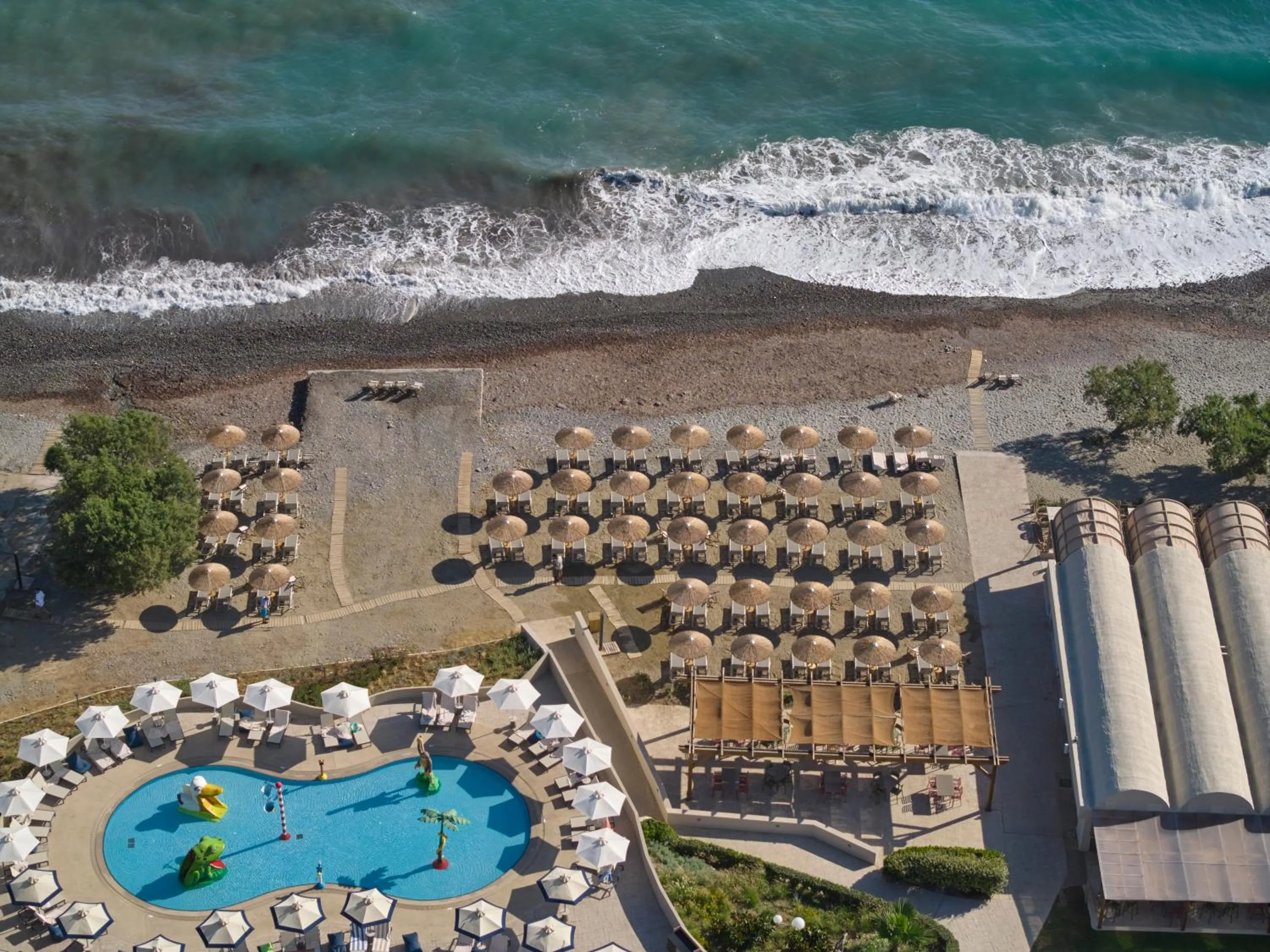 Bird's eye view in Atlantica Ocean Beach Resort
