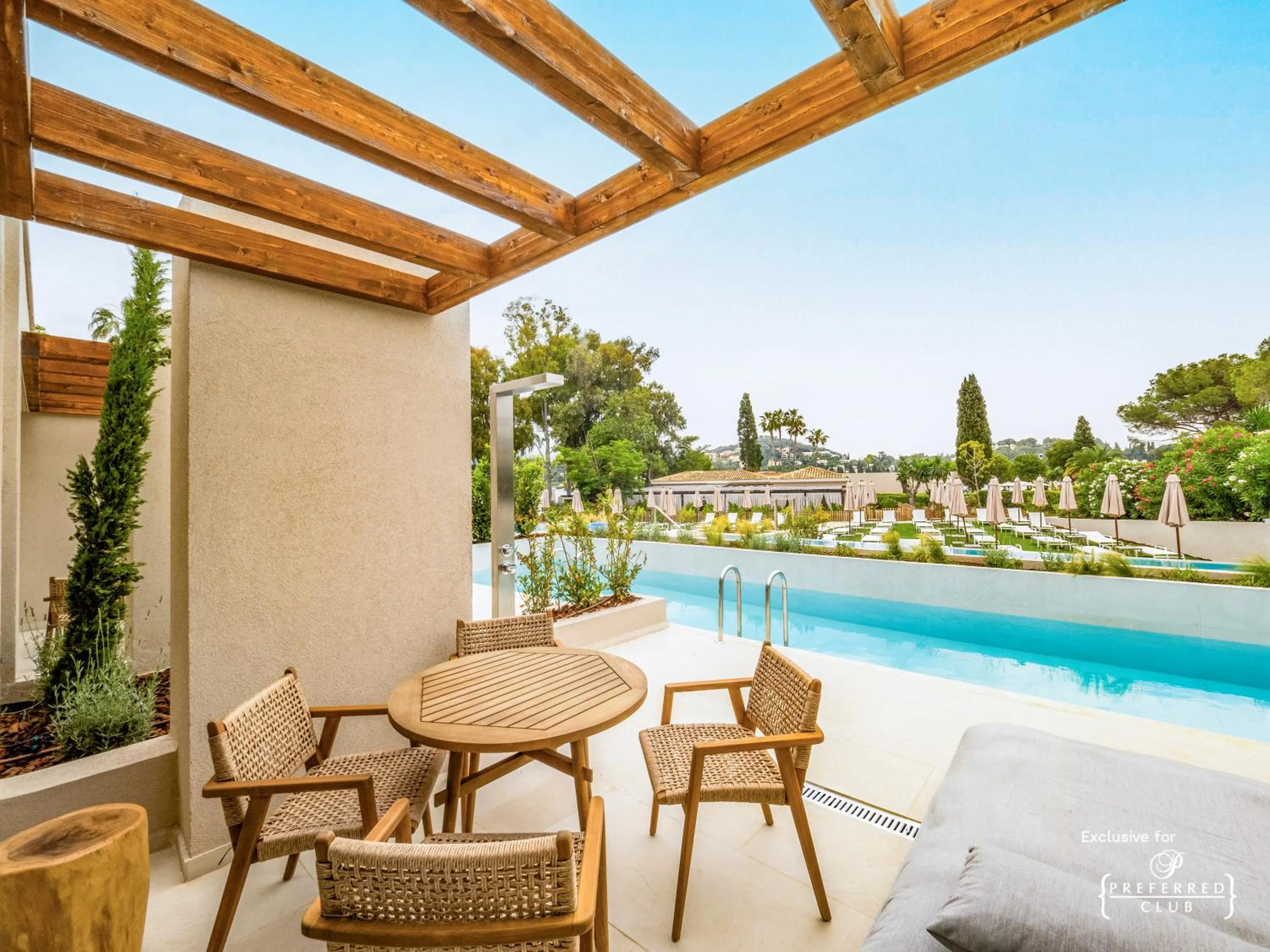 Balcony/Terrace in Dreams Corfu Resort & Spa - All Inclusive