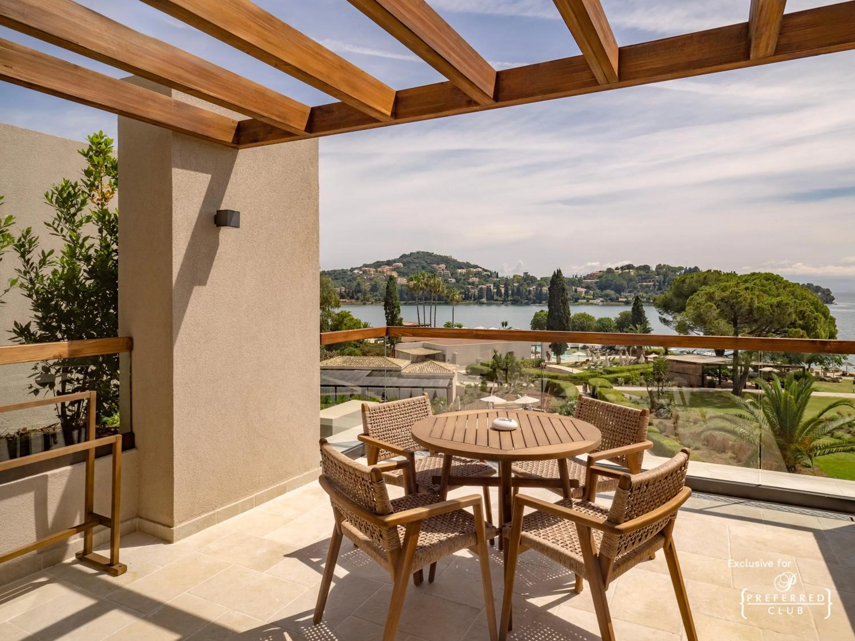 Balcony/Terrace in Dreams Corfu Resort & Spa - All Inclusive