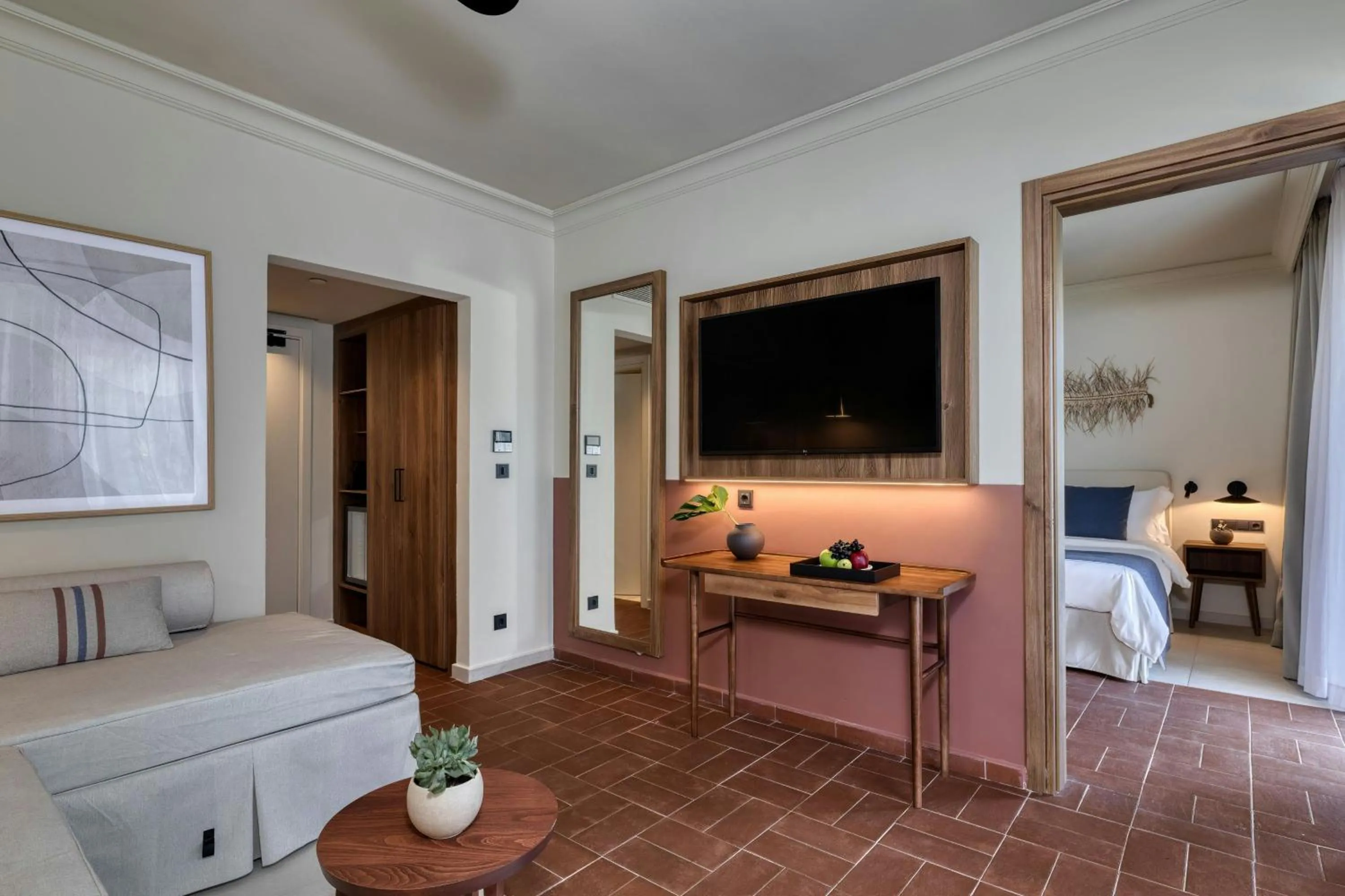 Living room in Domes Aulūs Zante, All Inclusive, Autograph Collection