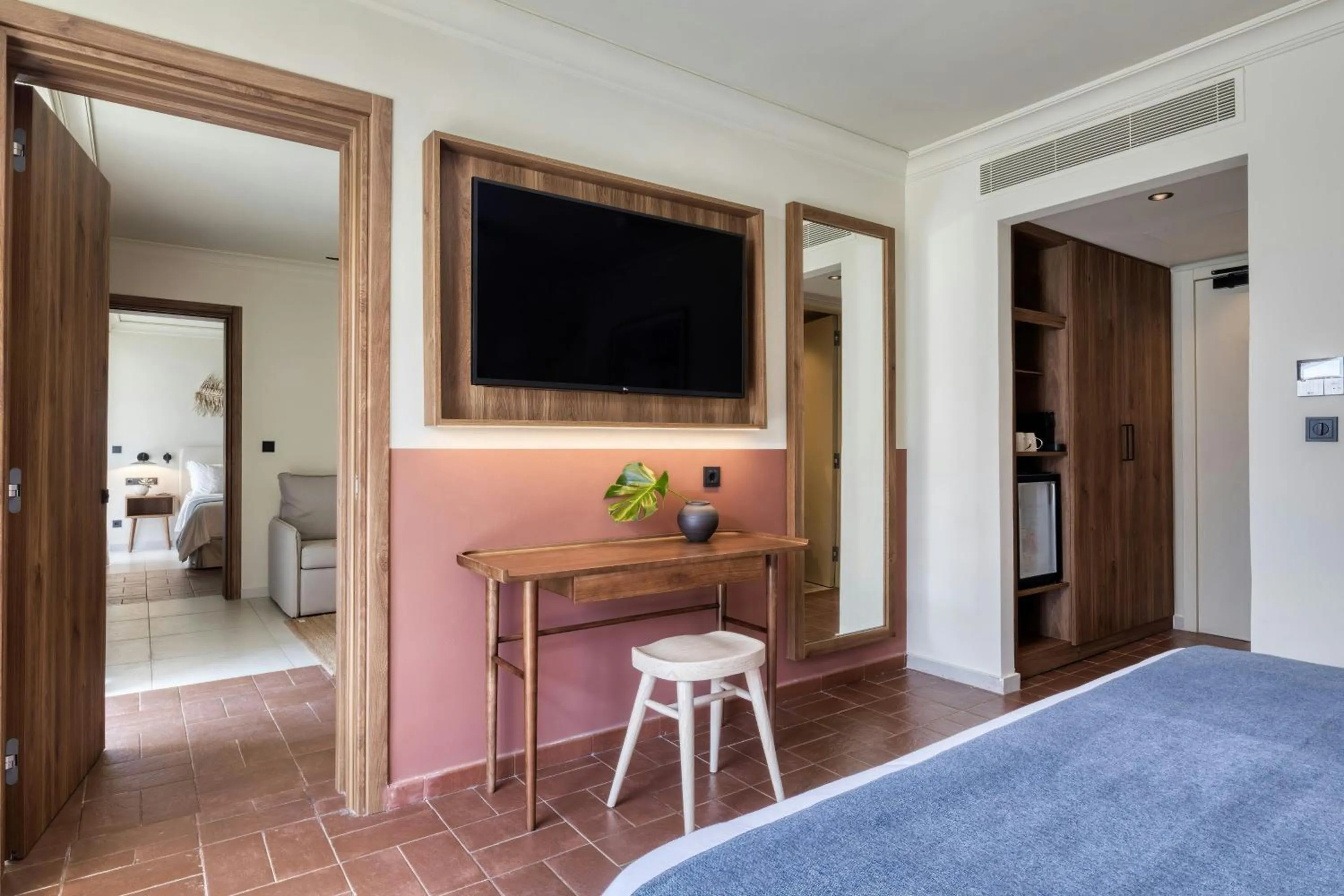 Bedroom, Bed in Domes Aulūs Zante, All Inclusive, Autograph Collection