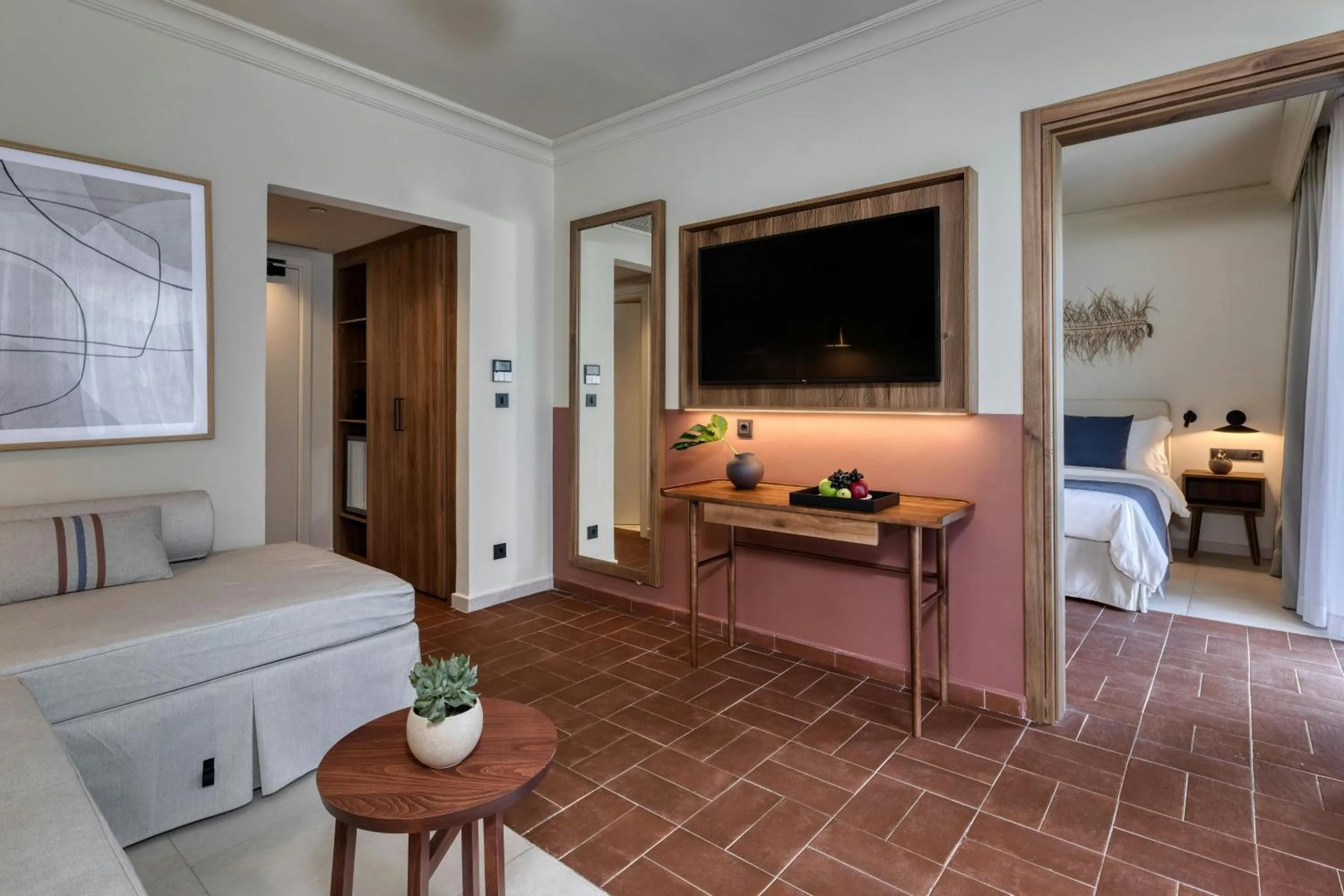 Living room in Domes Aulūs Zante, All Inclusive, Autograph Collection