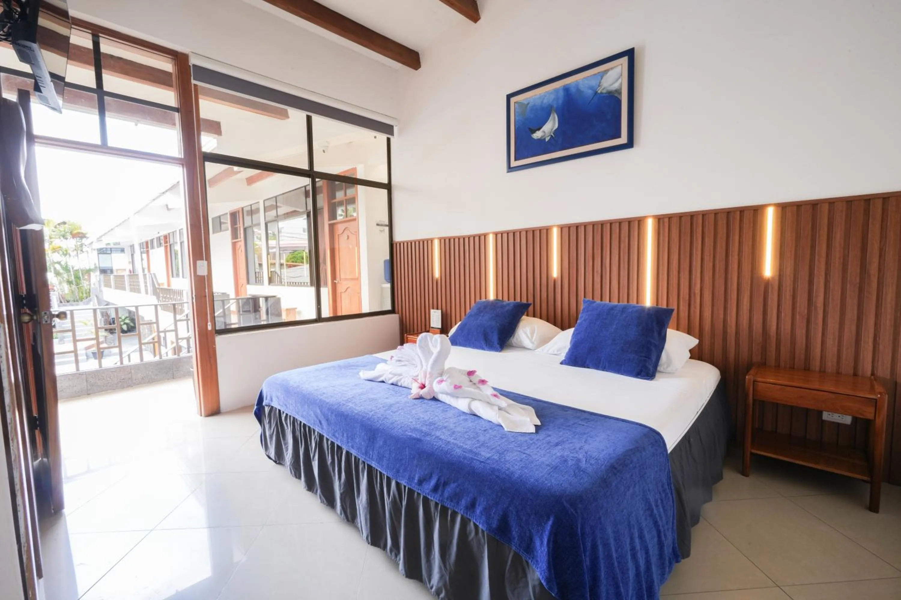 Bed in Fernandina Hotel & Spa