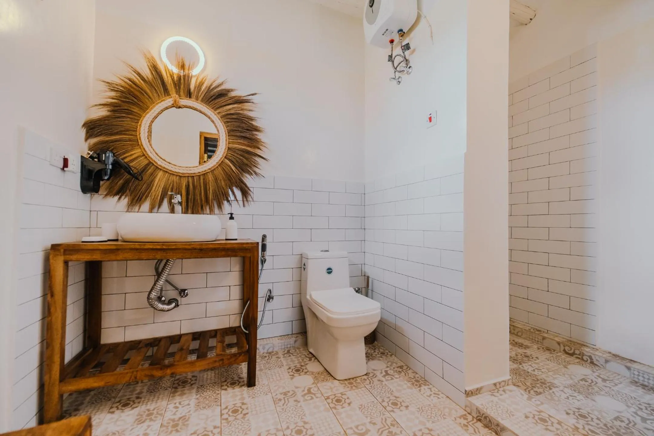 Shower in Zaria Garden Bungalows