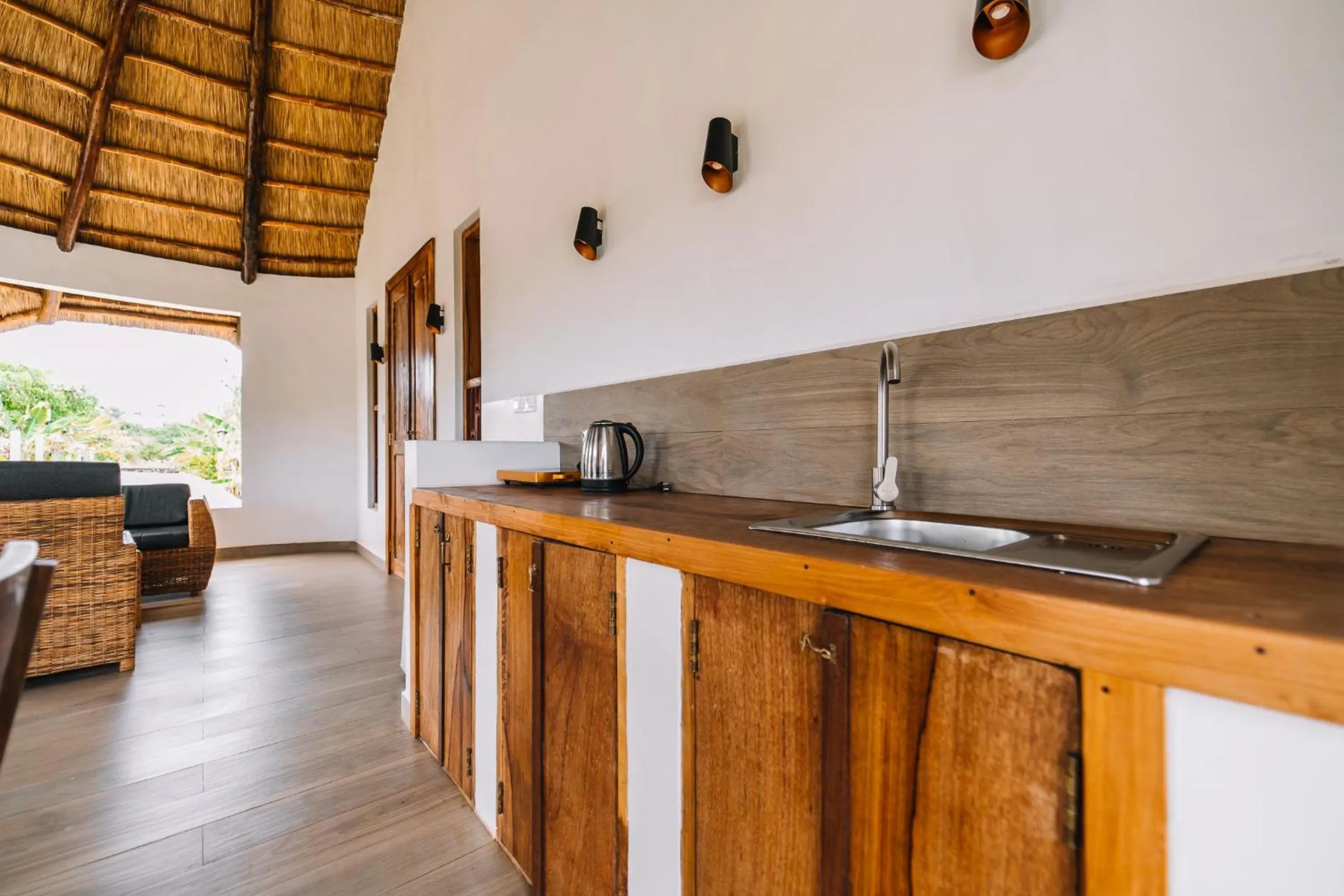 Kitchen or kitchenette in Zaria Garden Bungalows