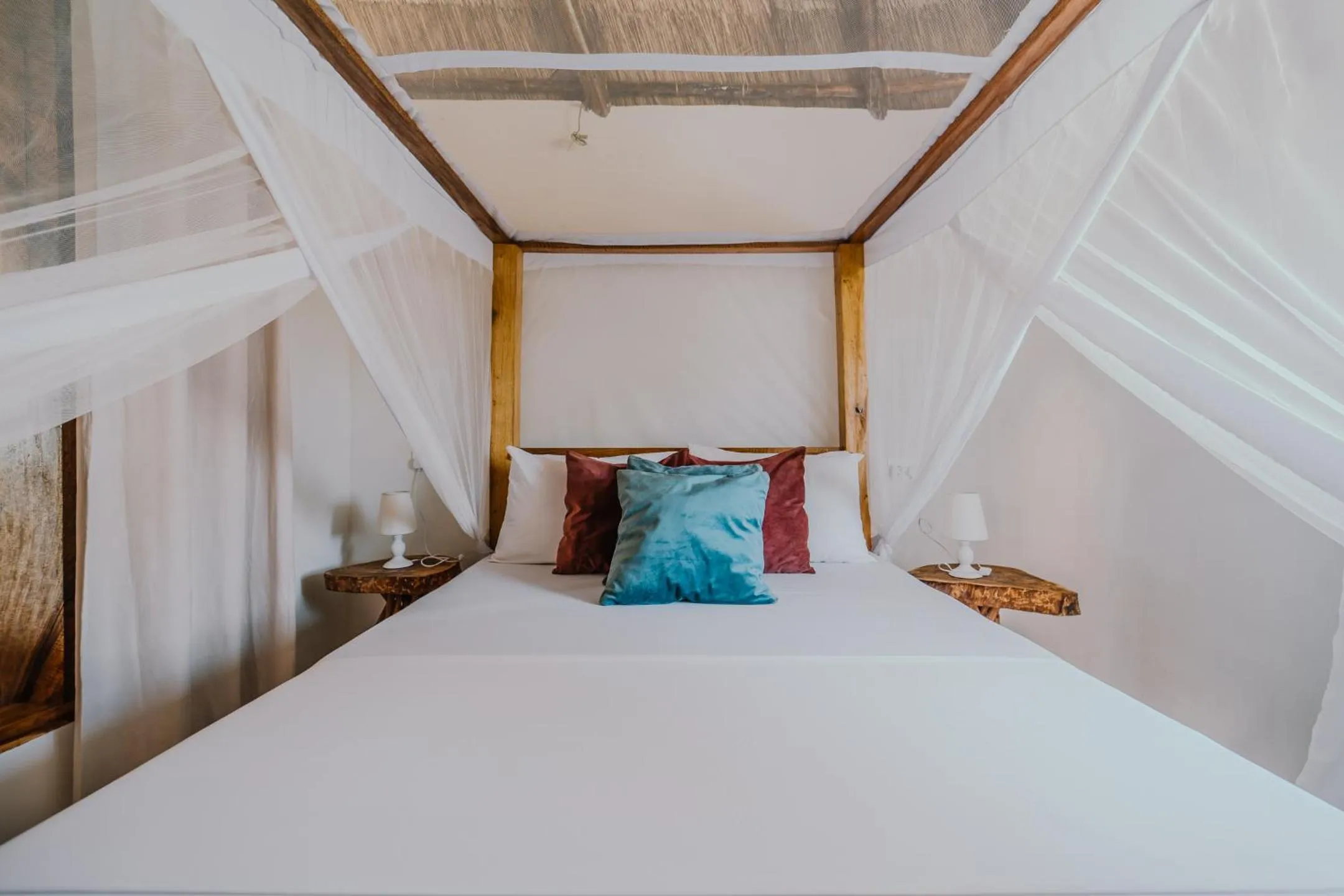 Bed in Zaria Garden Bungalows