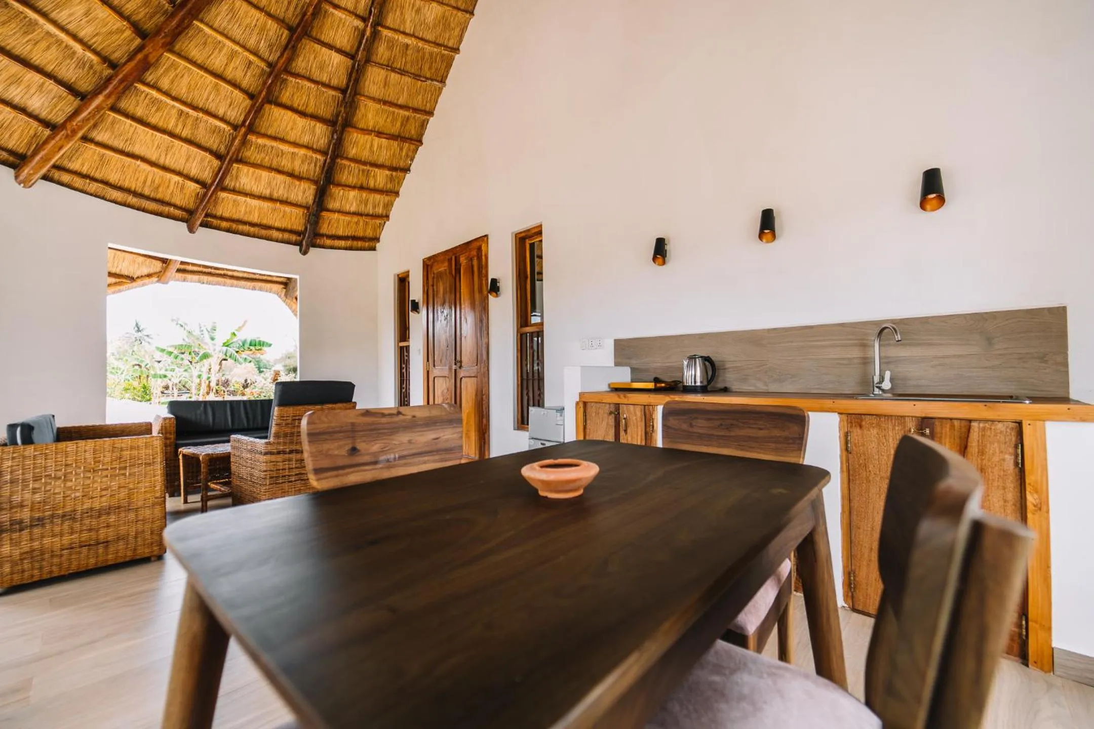 Kitchen or kitchenette in Zaria Garden Bungalows