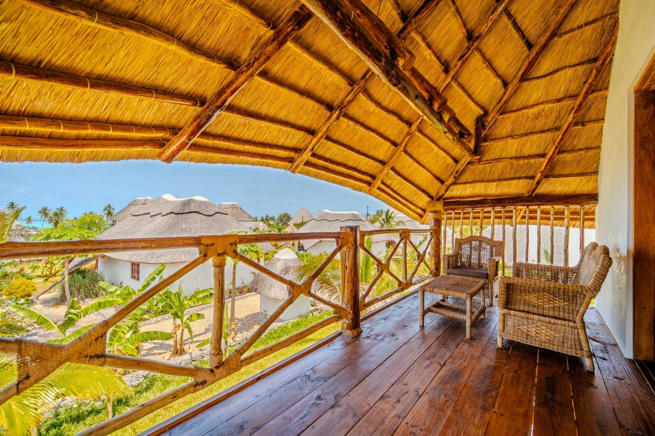 Patio in Zaria Garden Bungalows