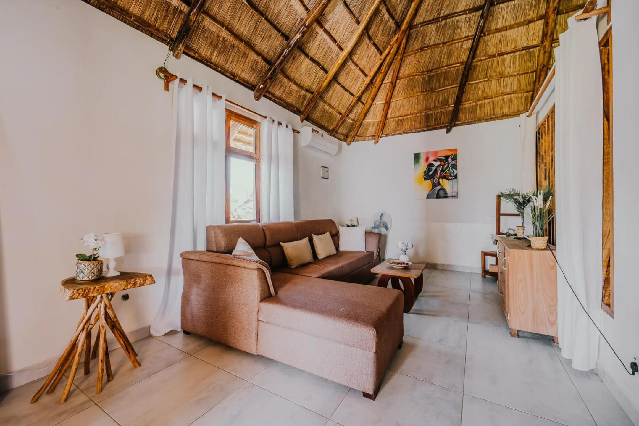 Living room in Zaria Garden Bungalows