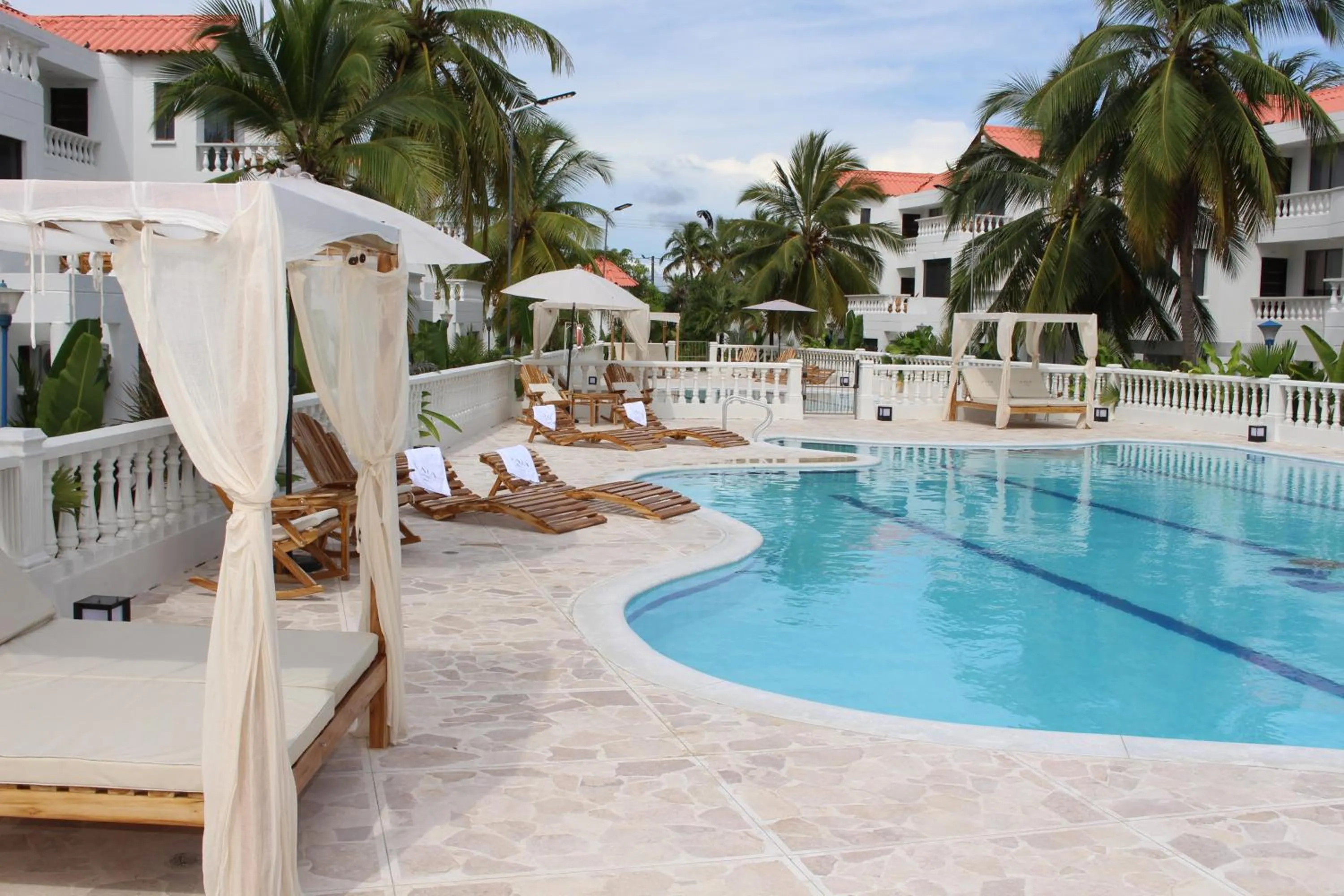 Pool view in VAIA HOTELES
