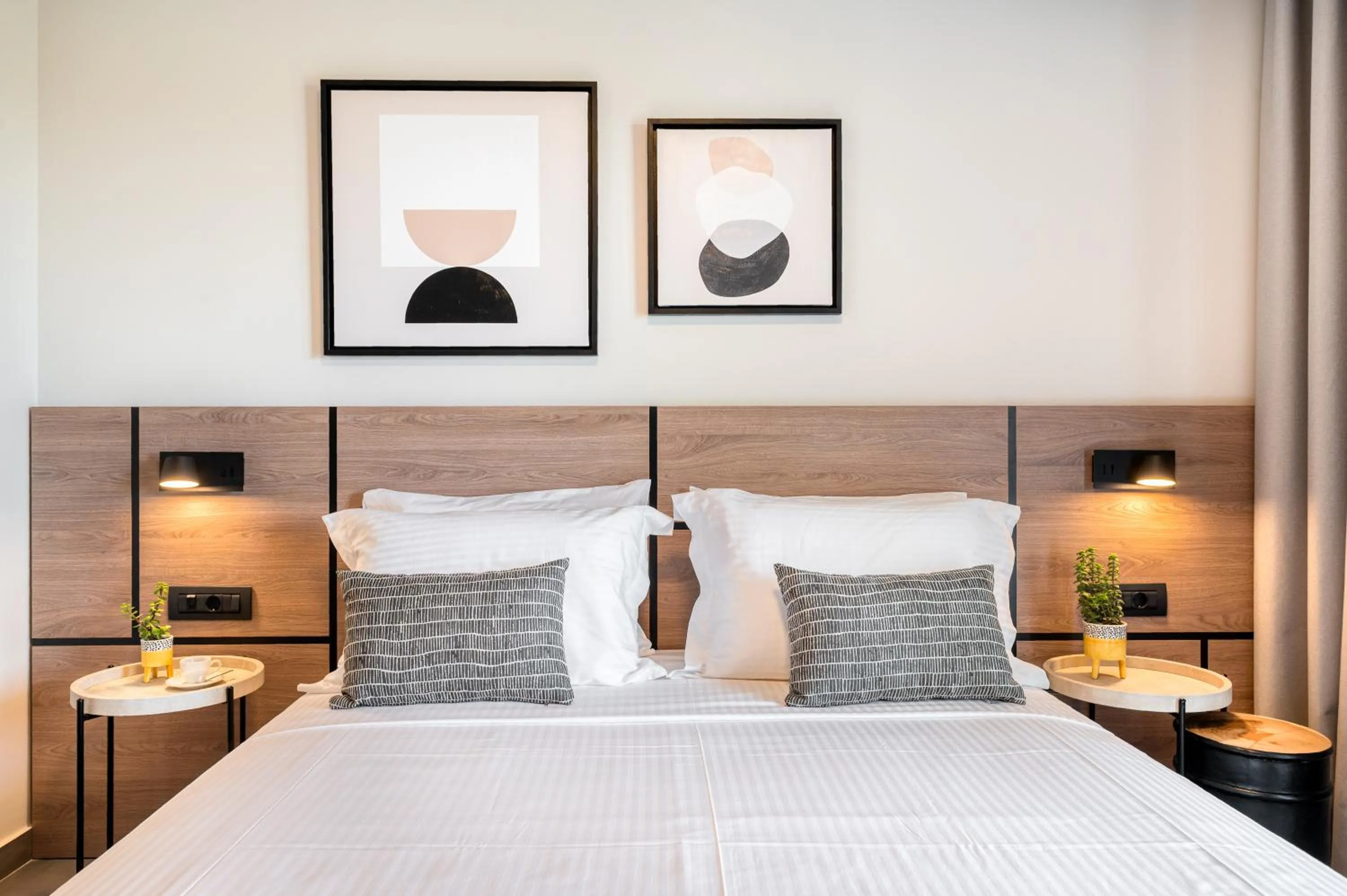 Bed in Sezian Boutique Homes and Villas