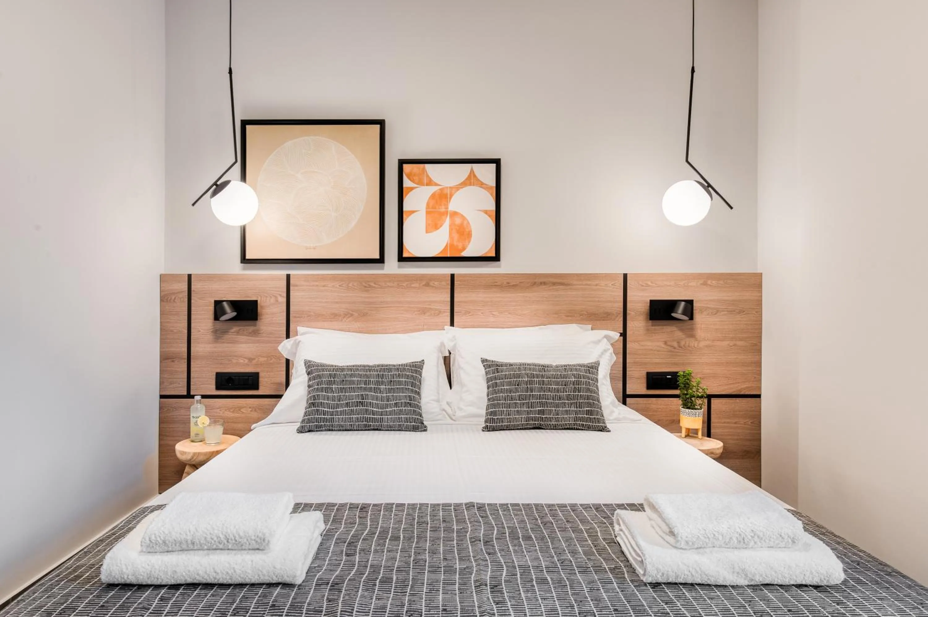 Bed in Sezian Boutique Homes and Villas