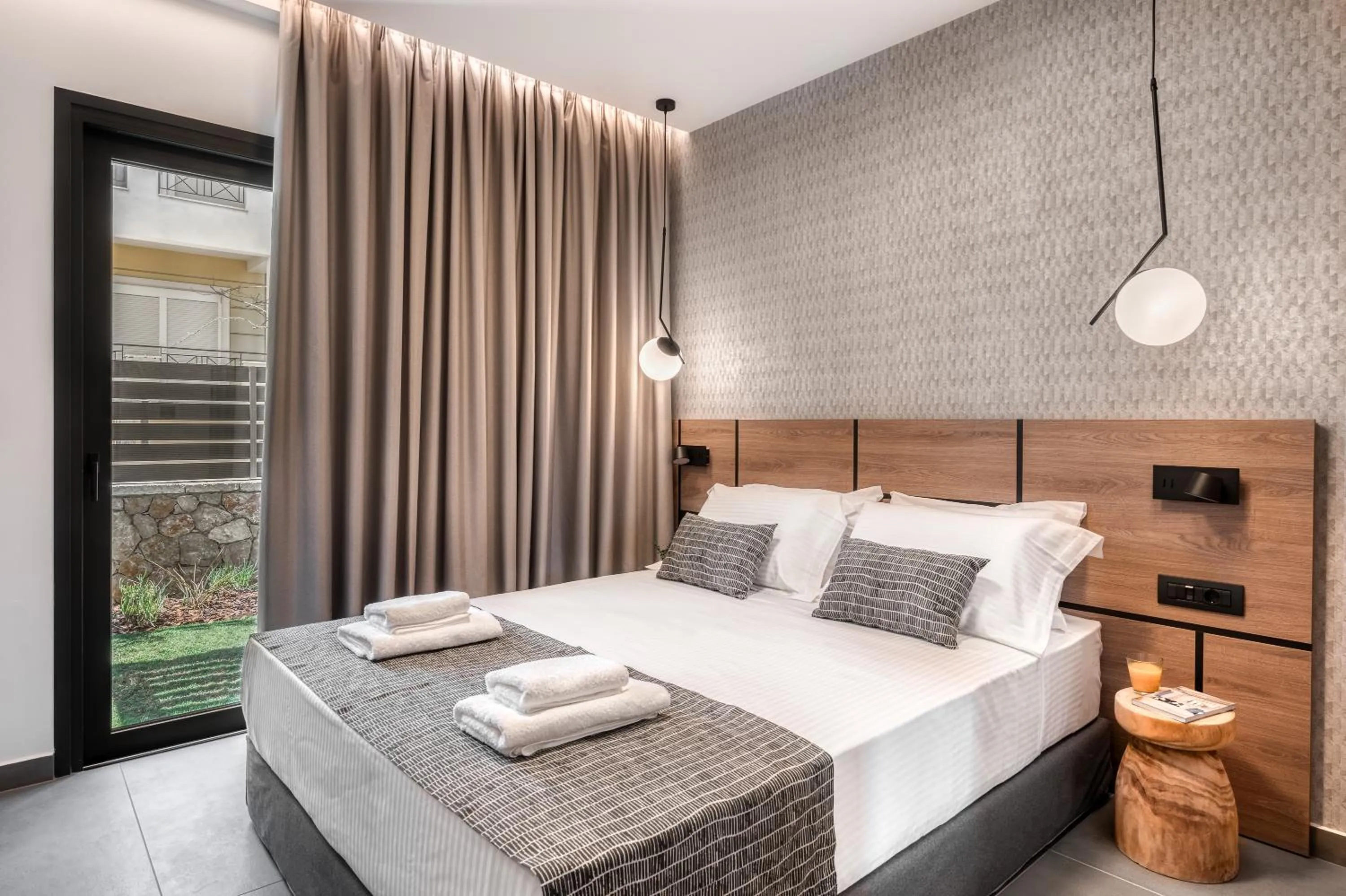 Bed in Sezian Boutique Homes and Villas