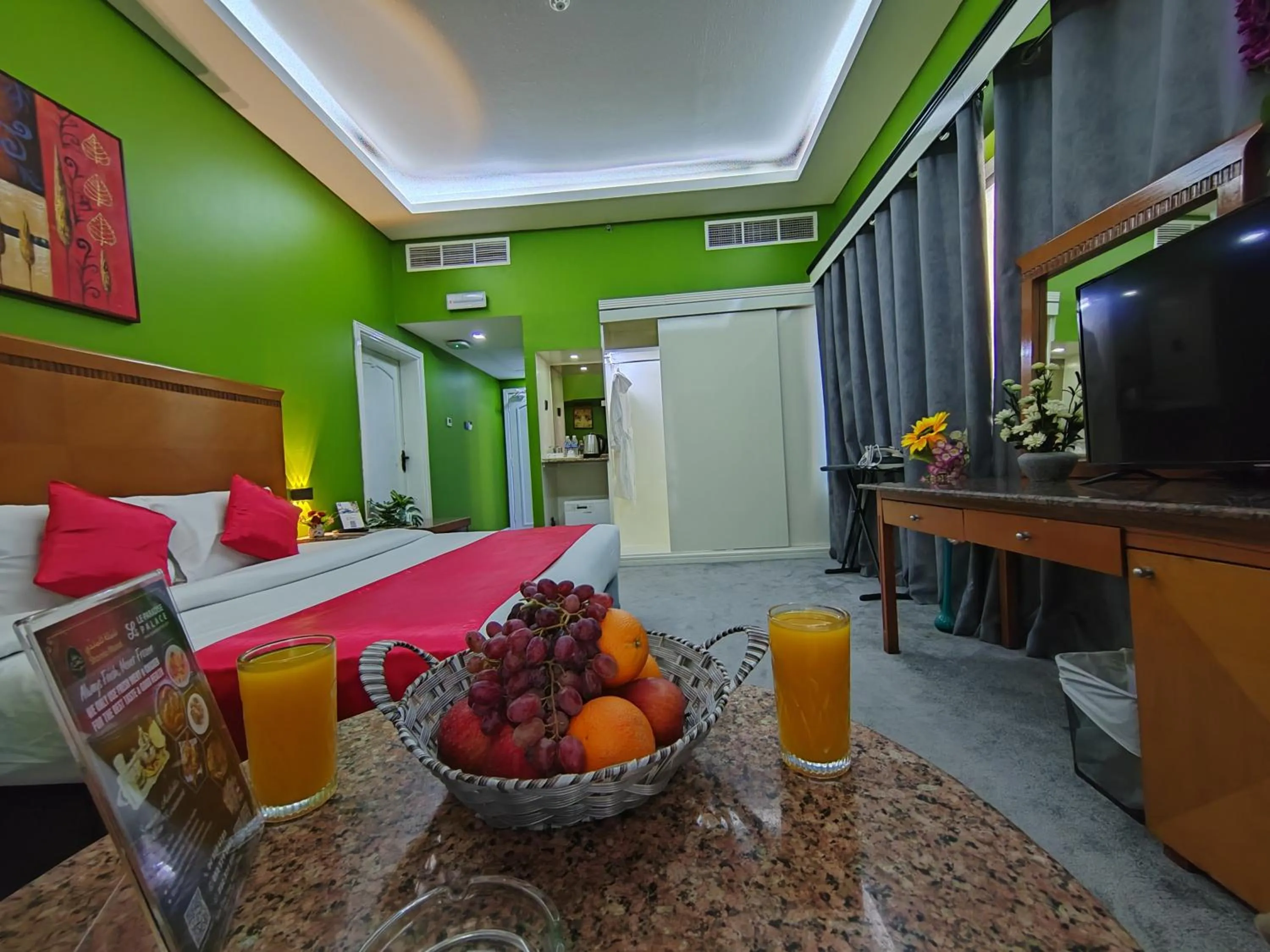 Living room in Le Paradise Palace Hotel Deira Dubai Al Rigga