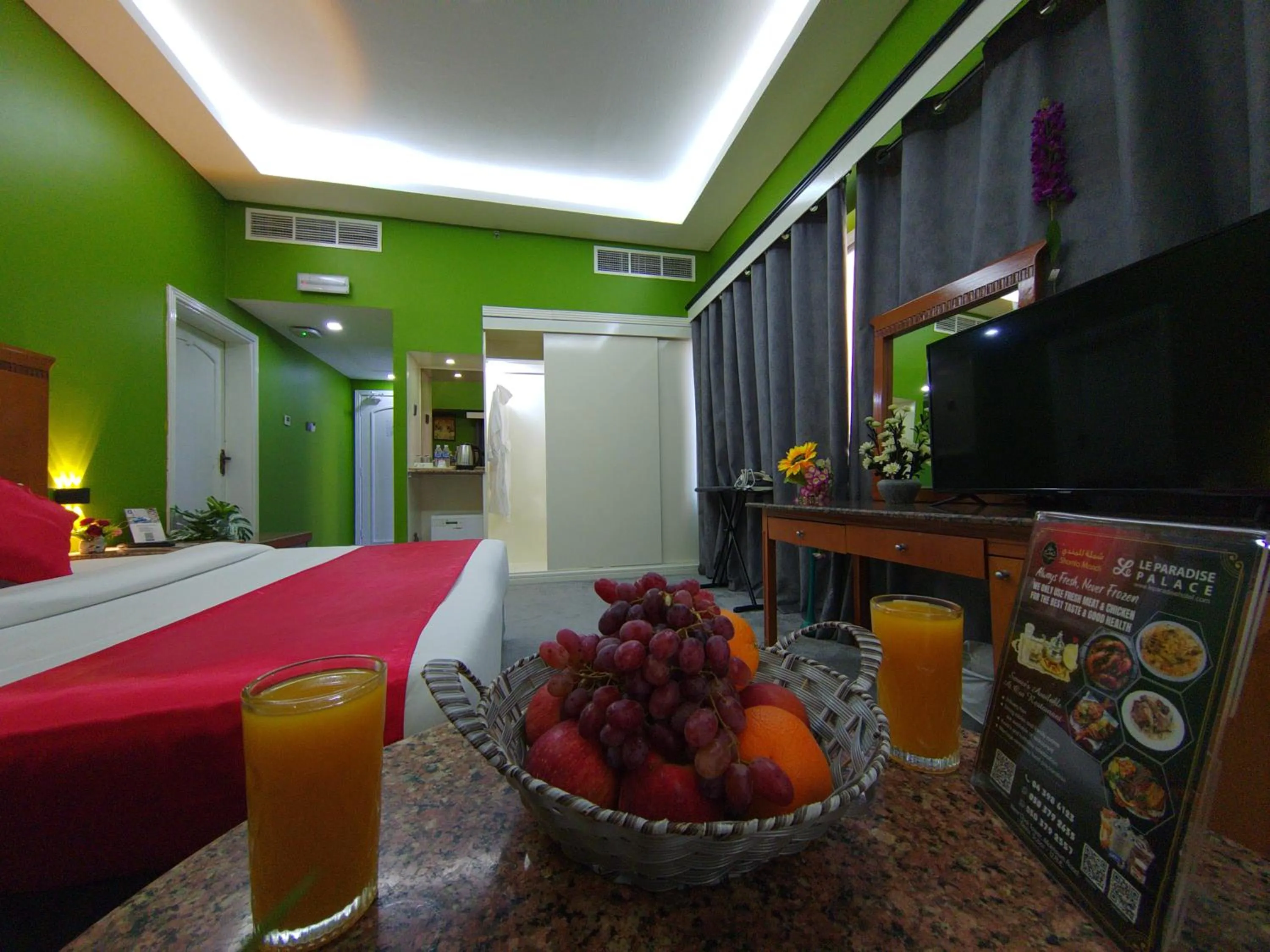 Dining area in Le Paradise Palace Hotel Deira Dubai Al Rigga