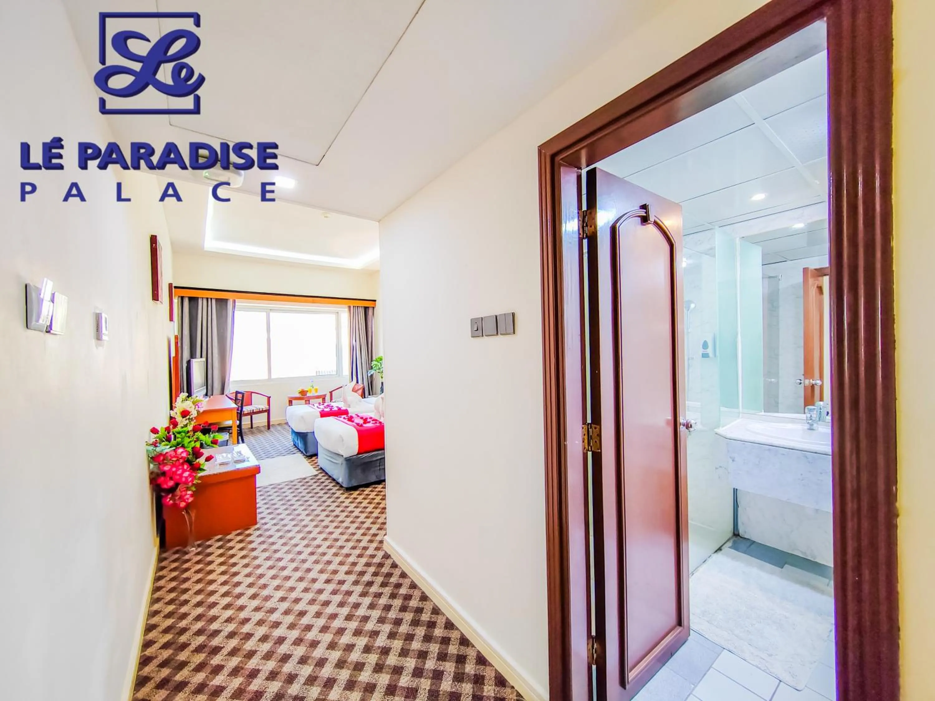 Bathroom in Le Paradise Palace Hotel Deira Dubai Al Rigga