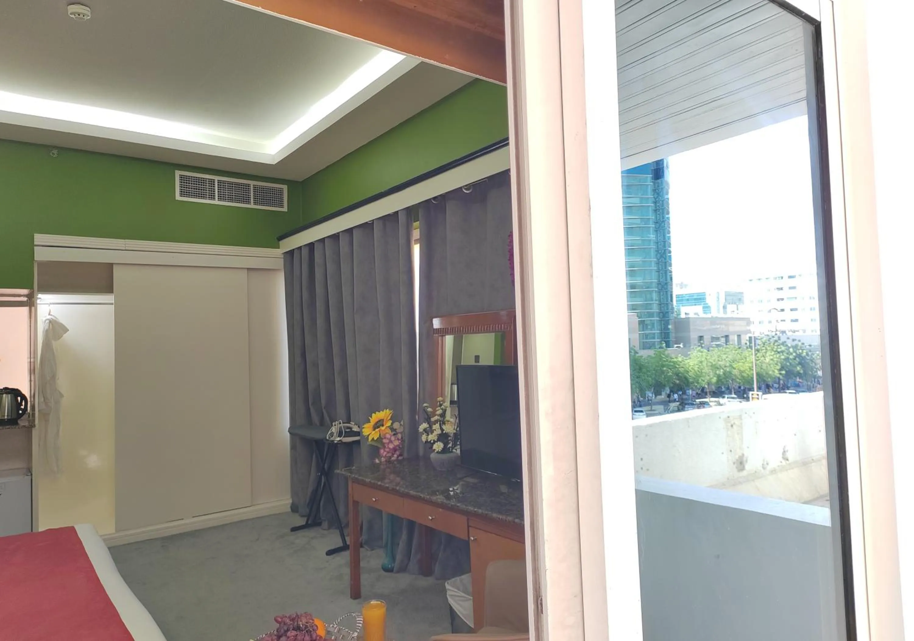 Balcony/Terrace in Le Paradise Palace Hotel Deira Dubai Al Rigga