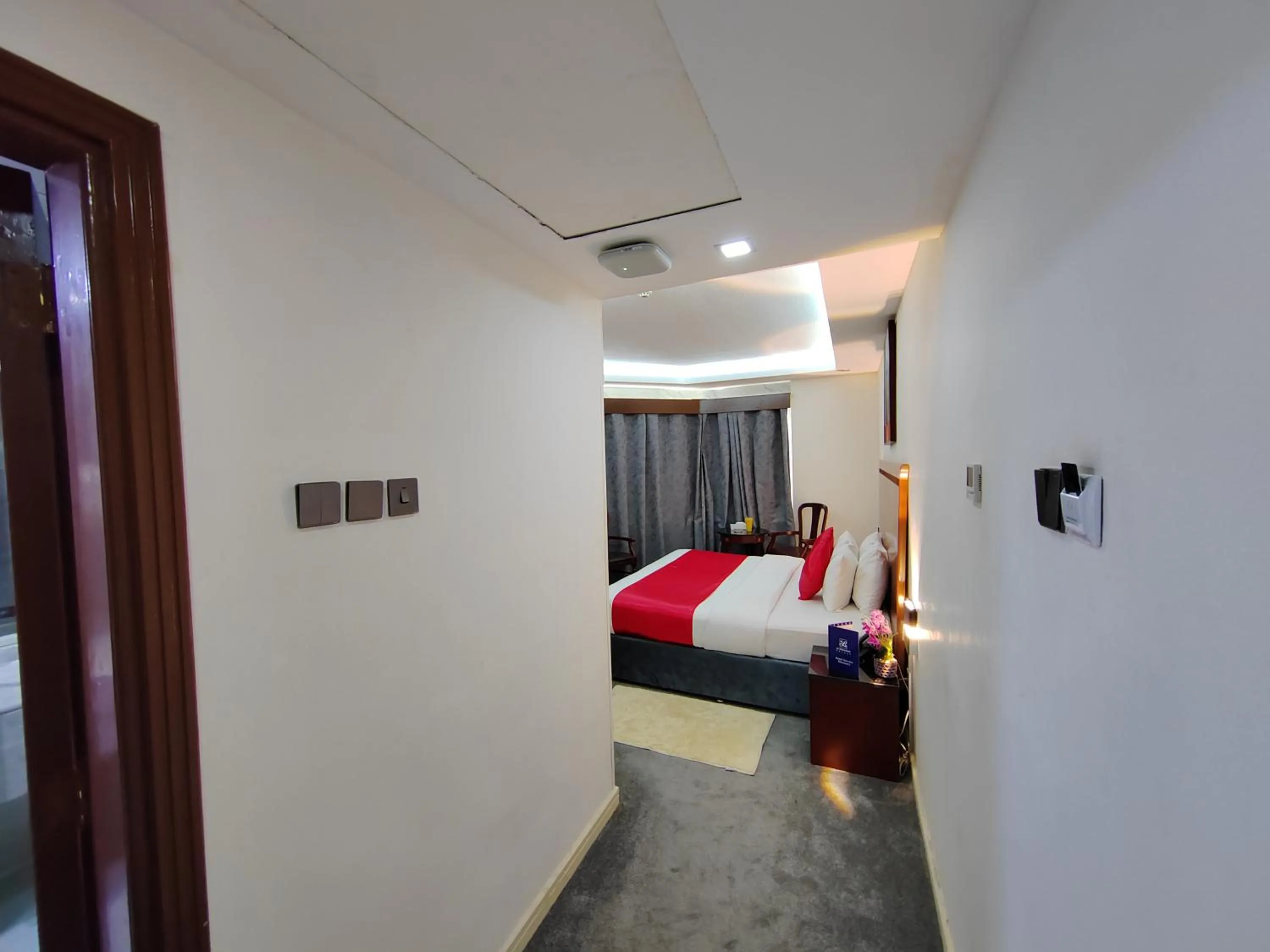 Bed in Le Paradise Palace Hotel Deira Dubai Al Rigga