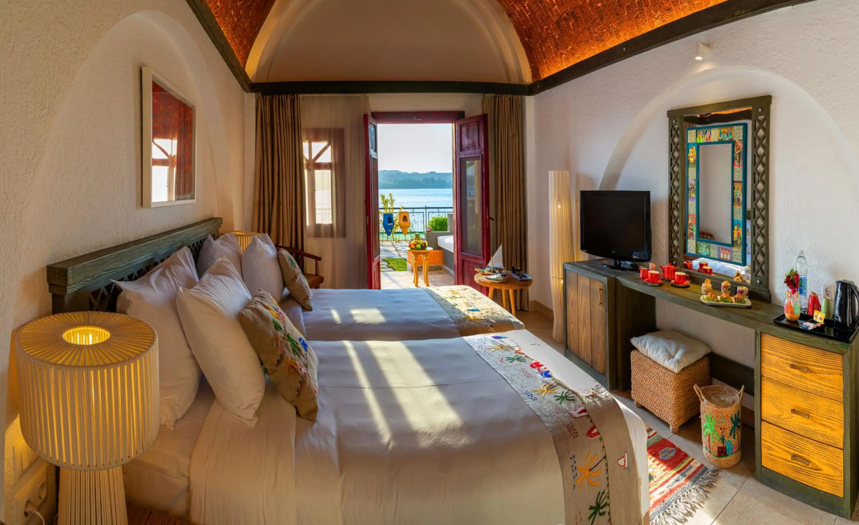 Photo of the whole room, Bed in Sonesta Nouba Hotel Aswan