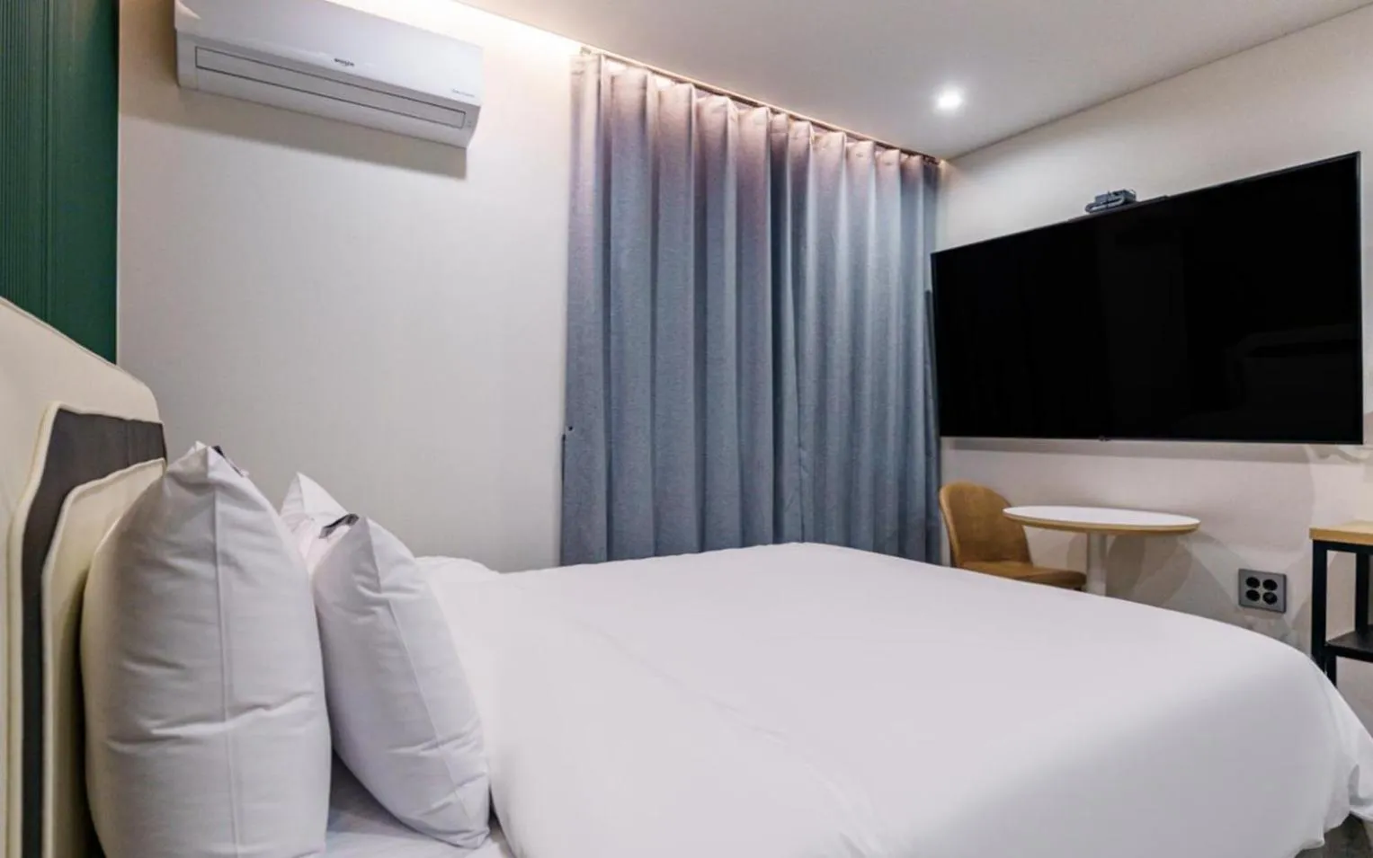 Bed in Number25 Hotel Namchuncheon